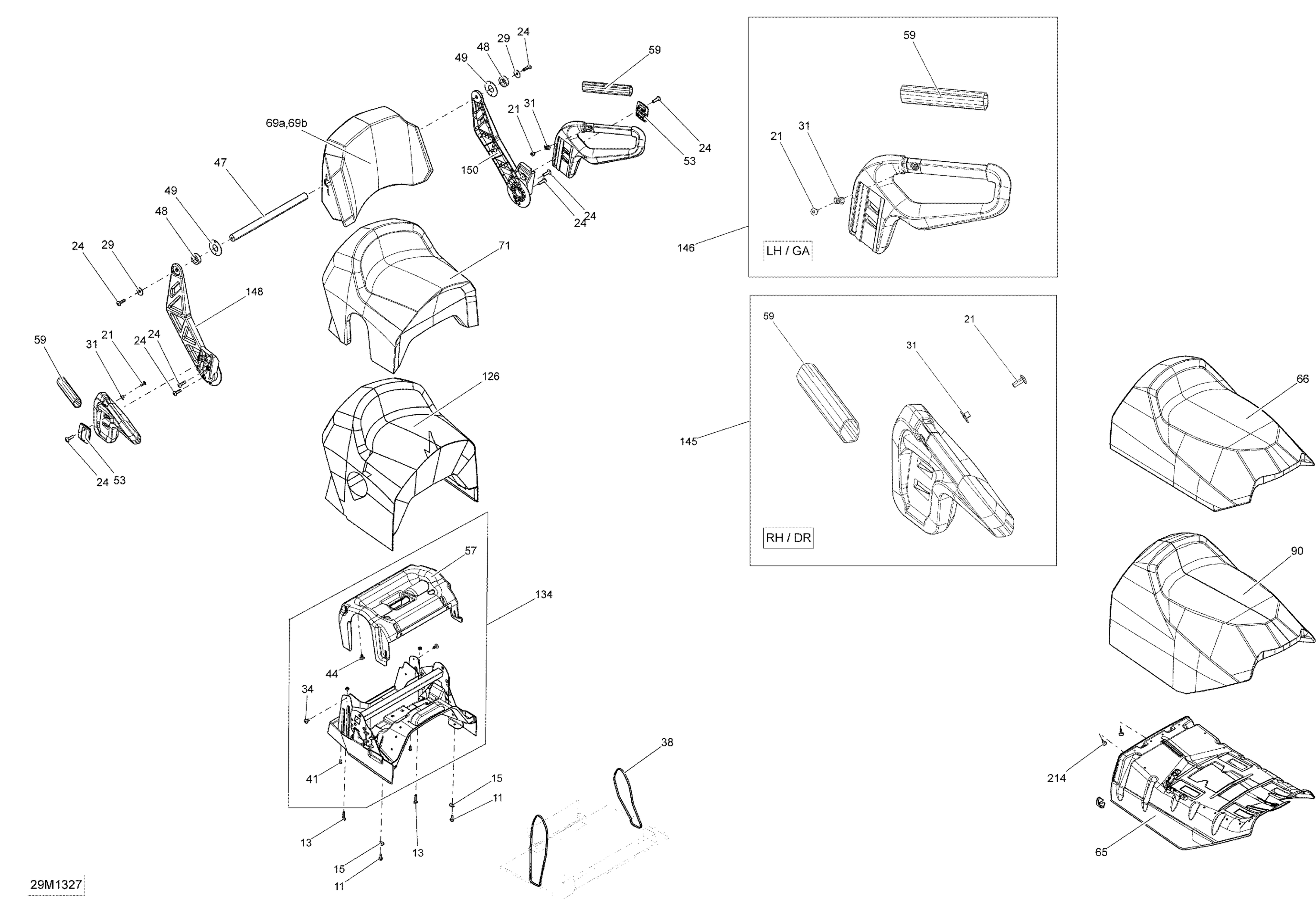 Схема узла: Seat