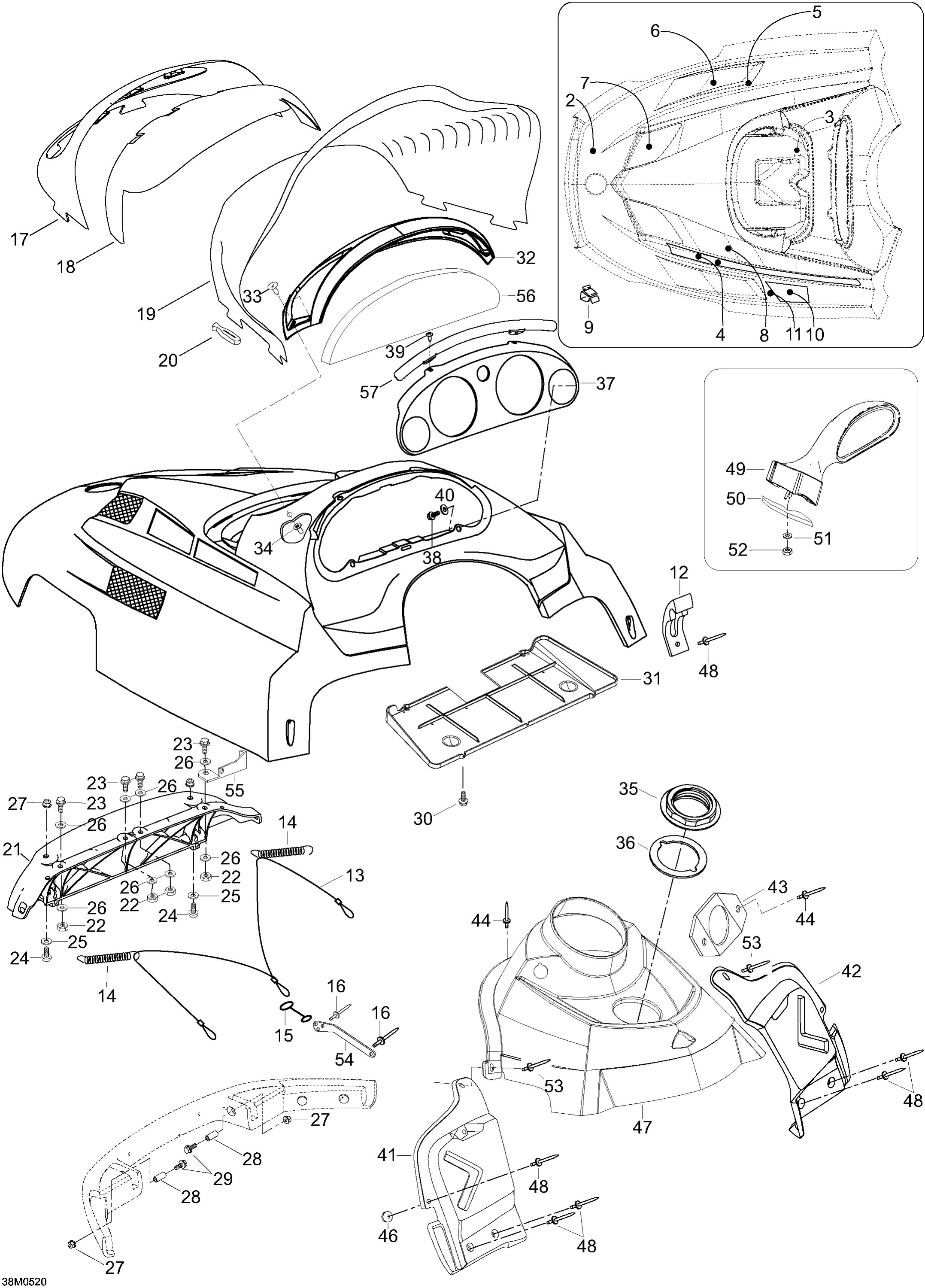 Схема узла: Hood