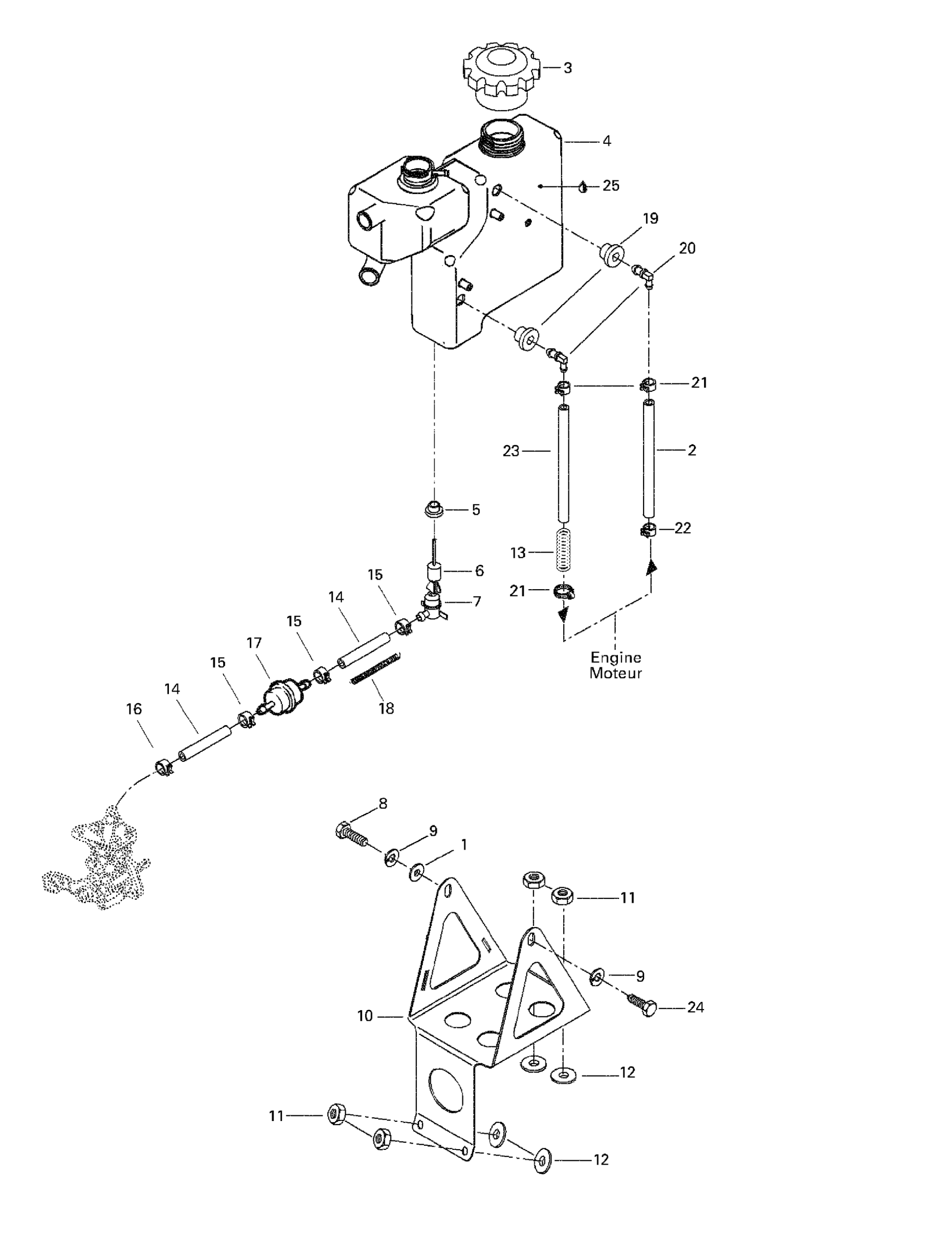 Oil Tank And Support