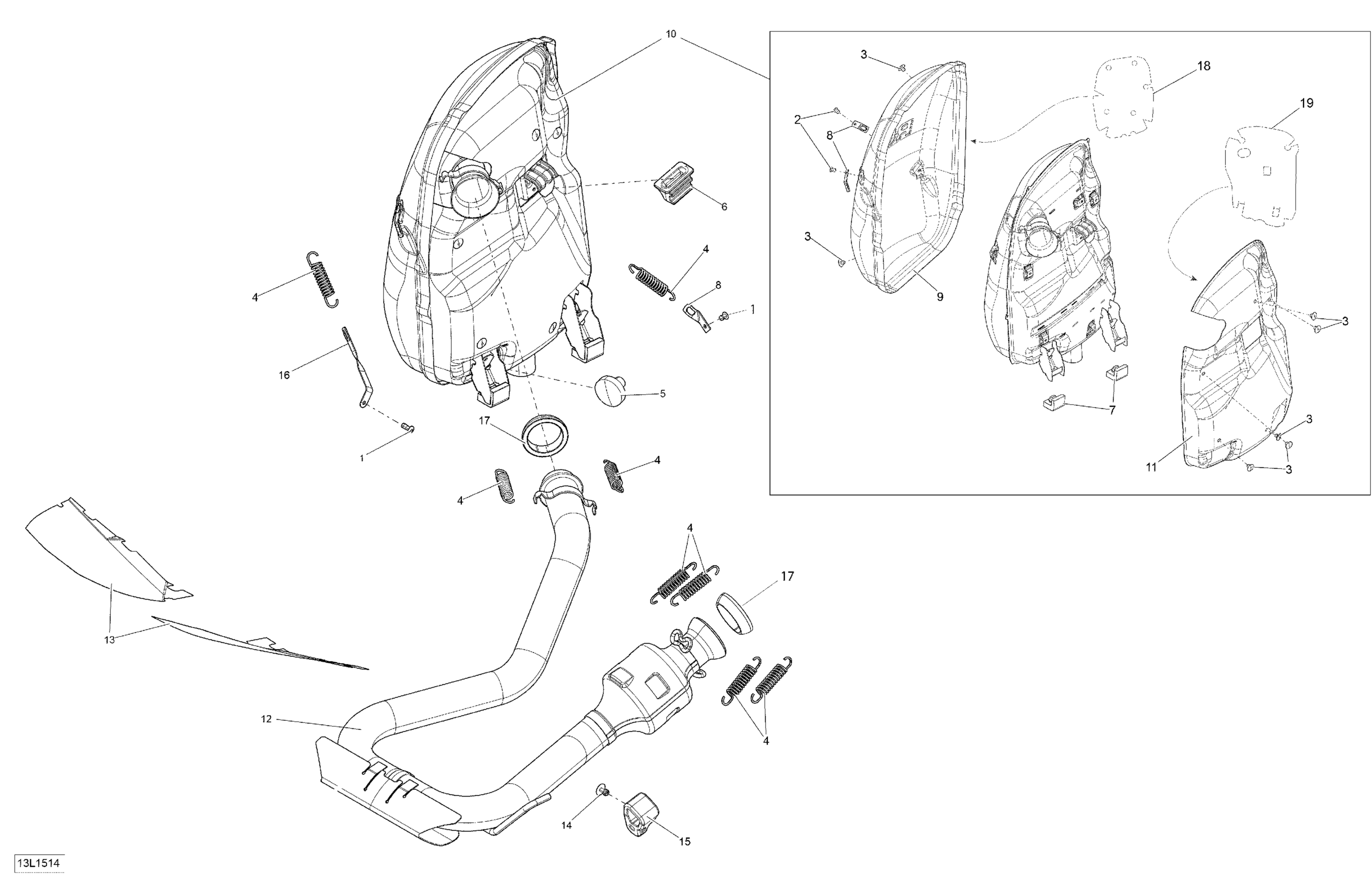 Схема узла: Exhaust System