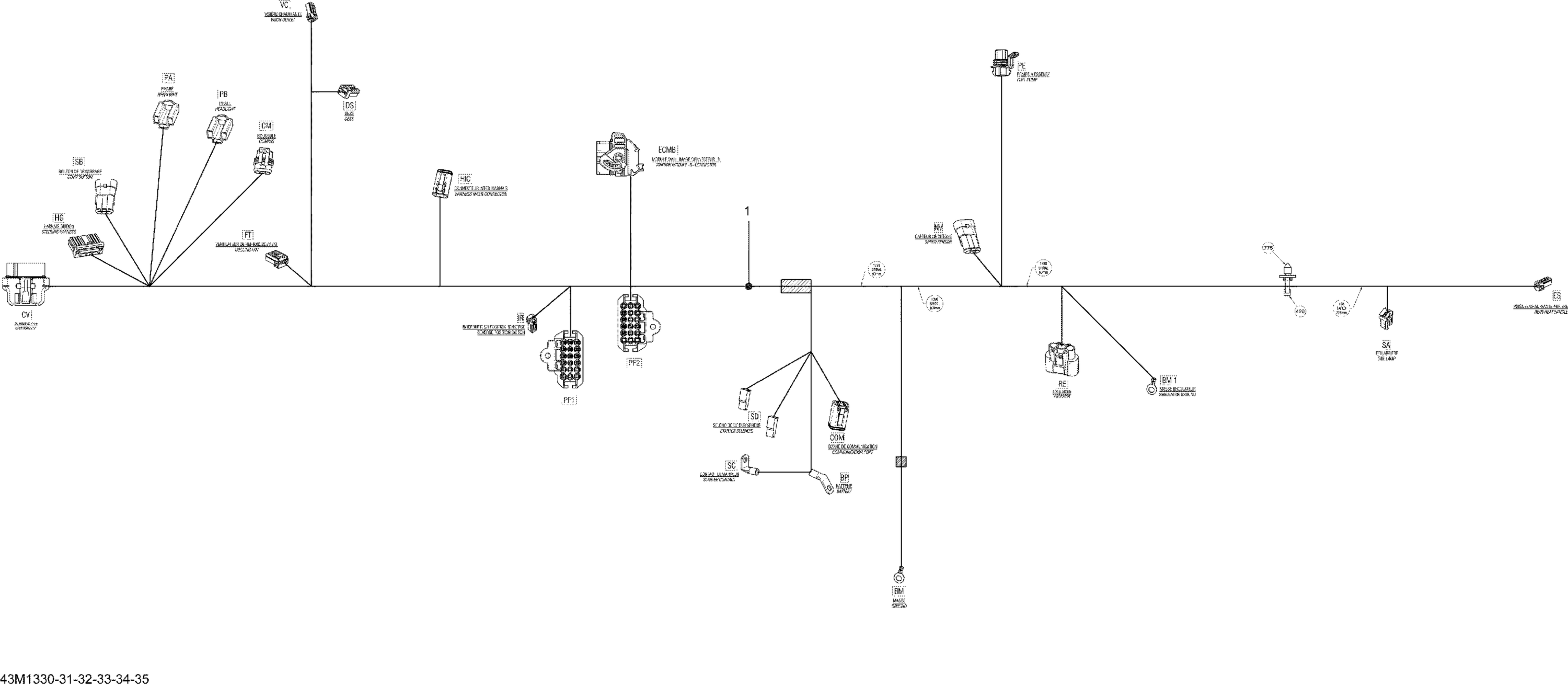 Electrical Harness , Main