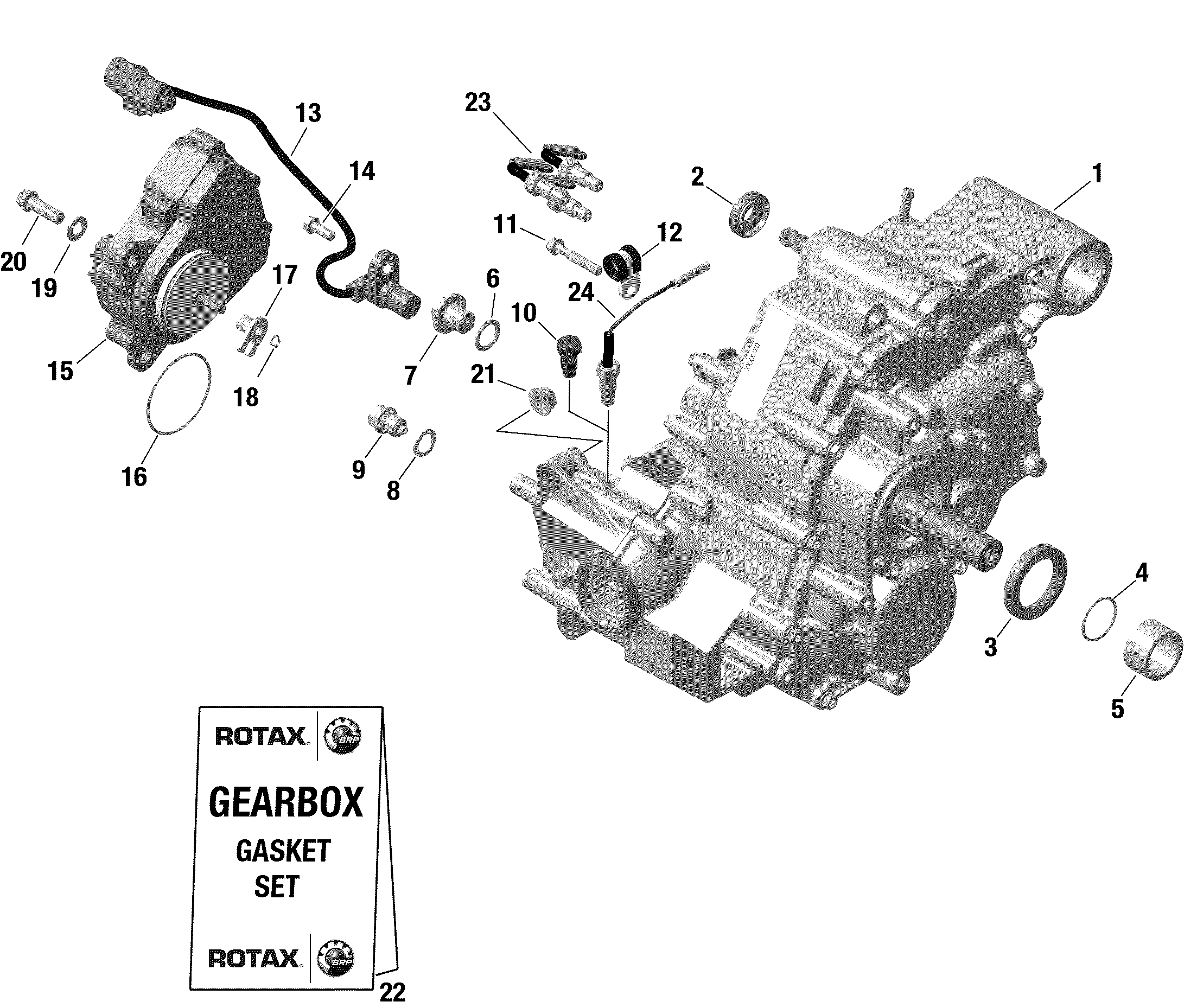 Gear Box And Components 46217