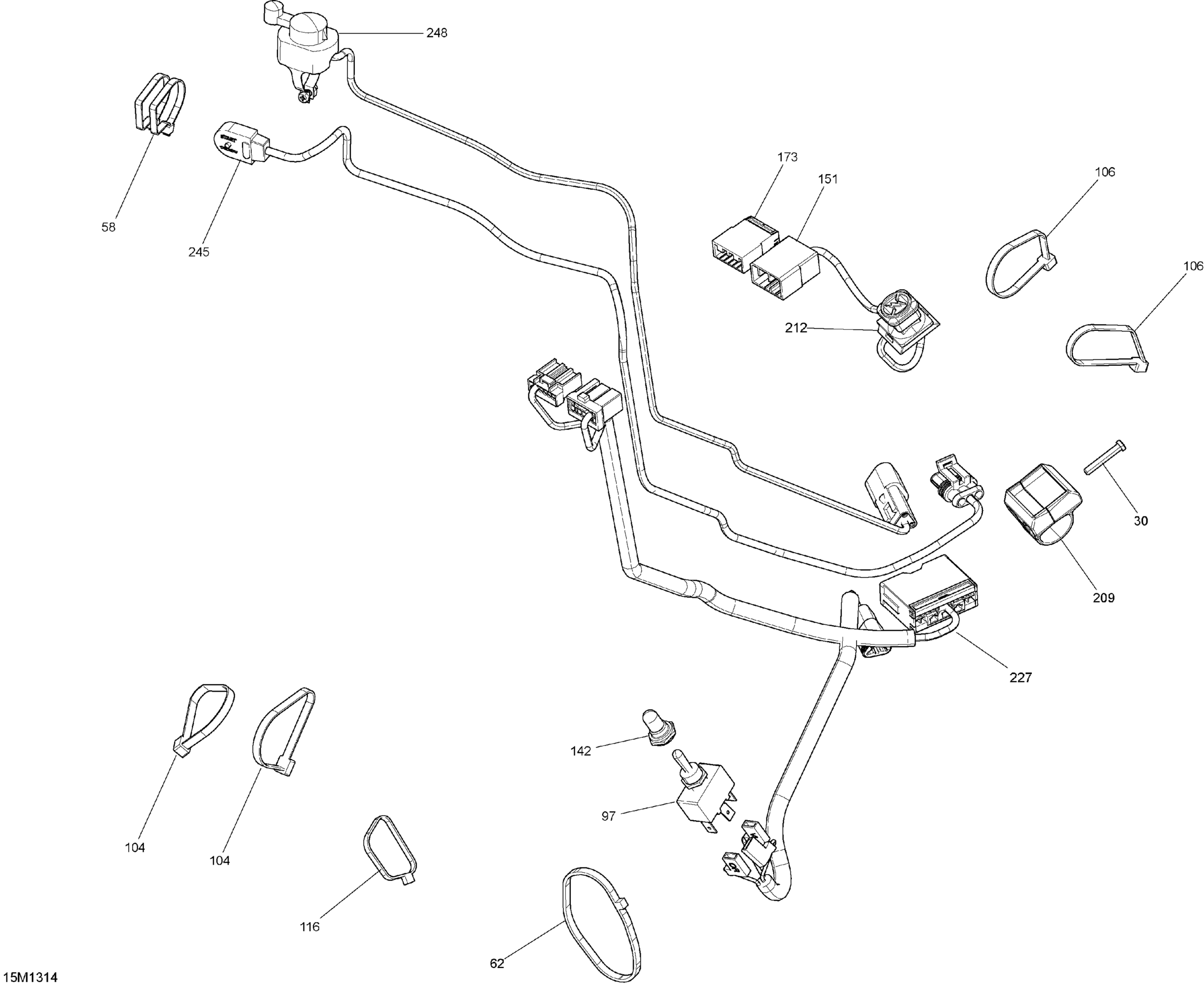 Steering Wiring Harness