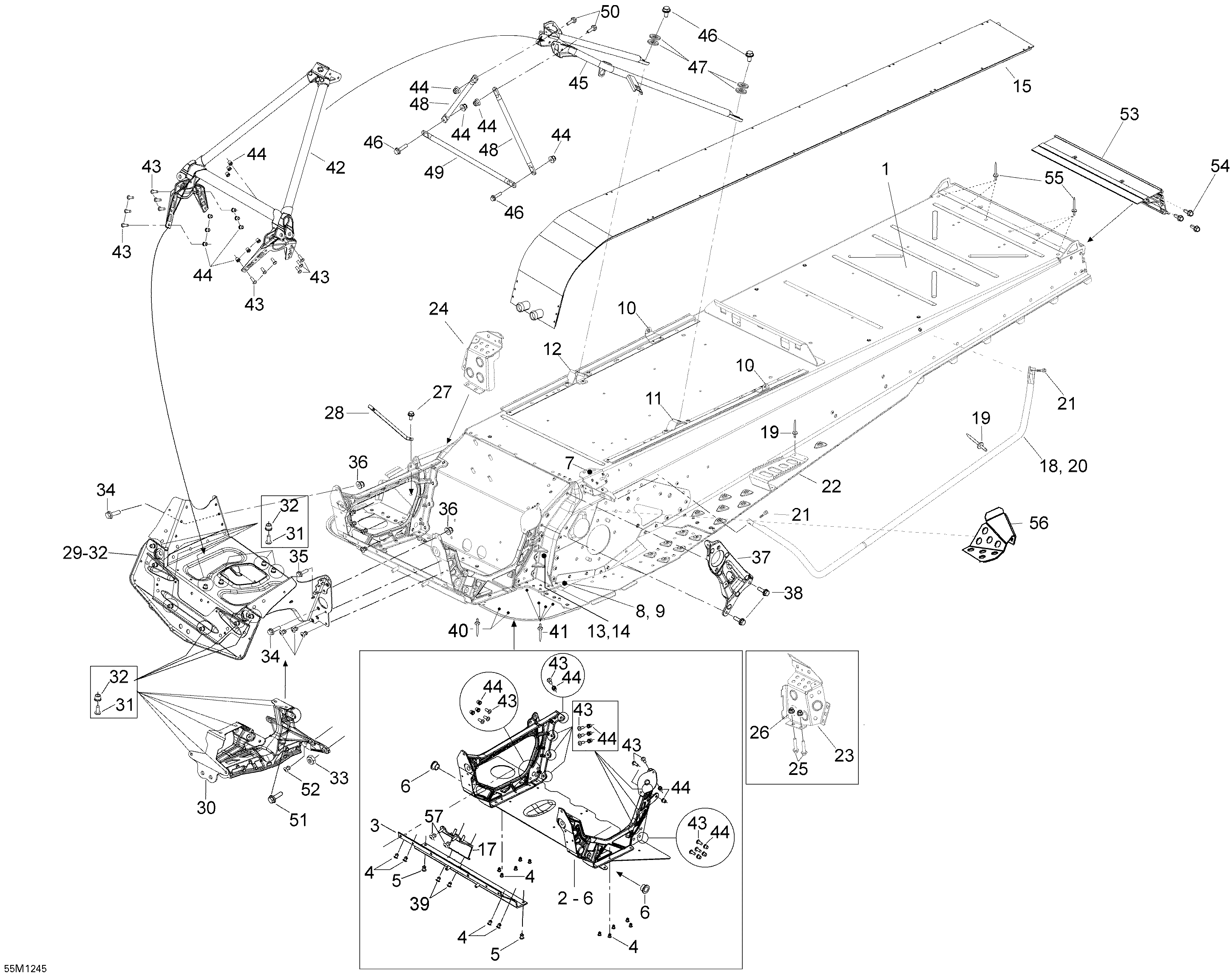 Схема узла: Frame and Components