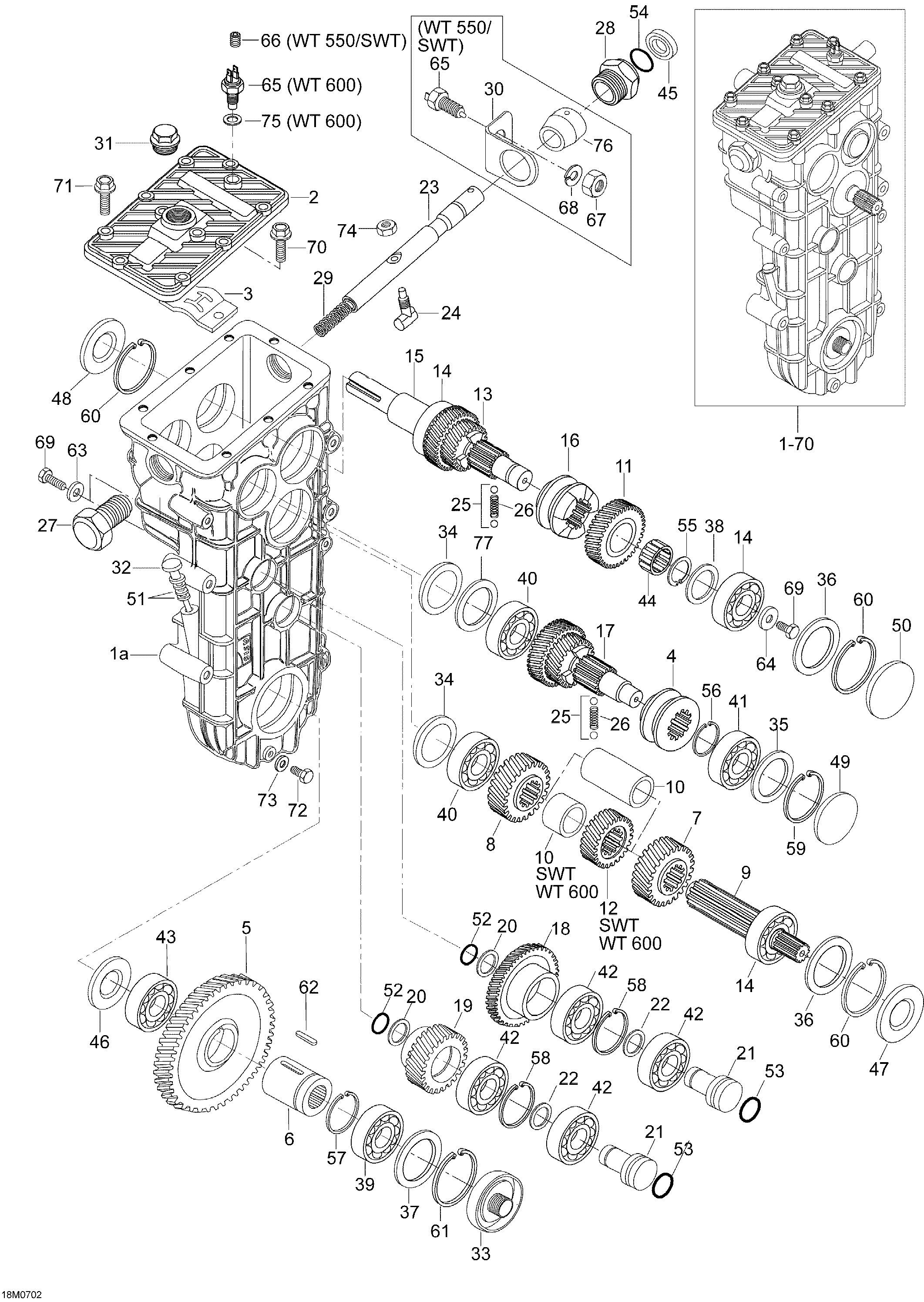 Transmission WT 600