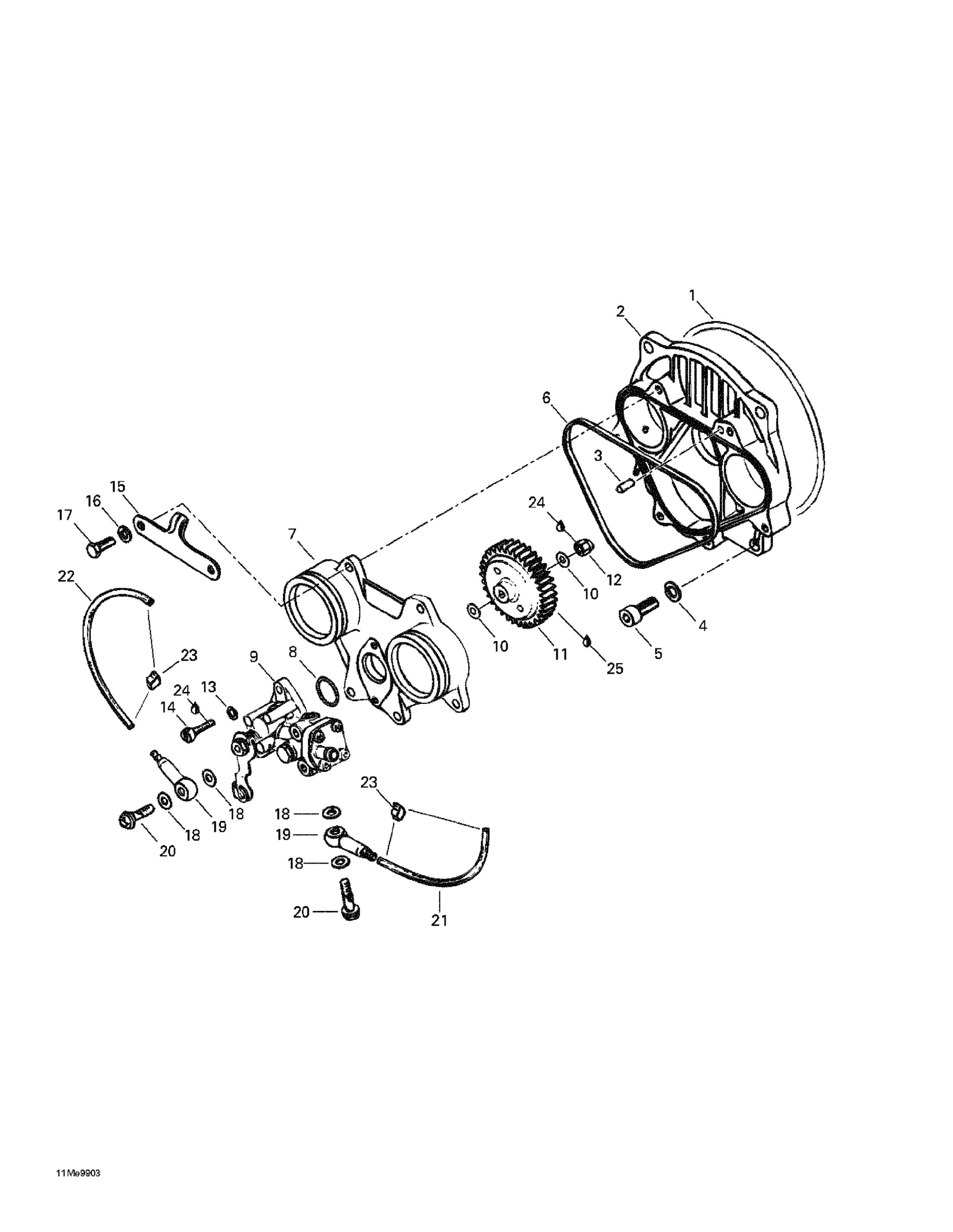 Схема узла: Oil Injection System