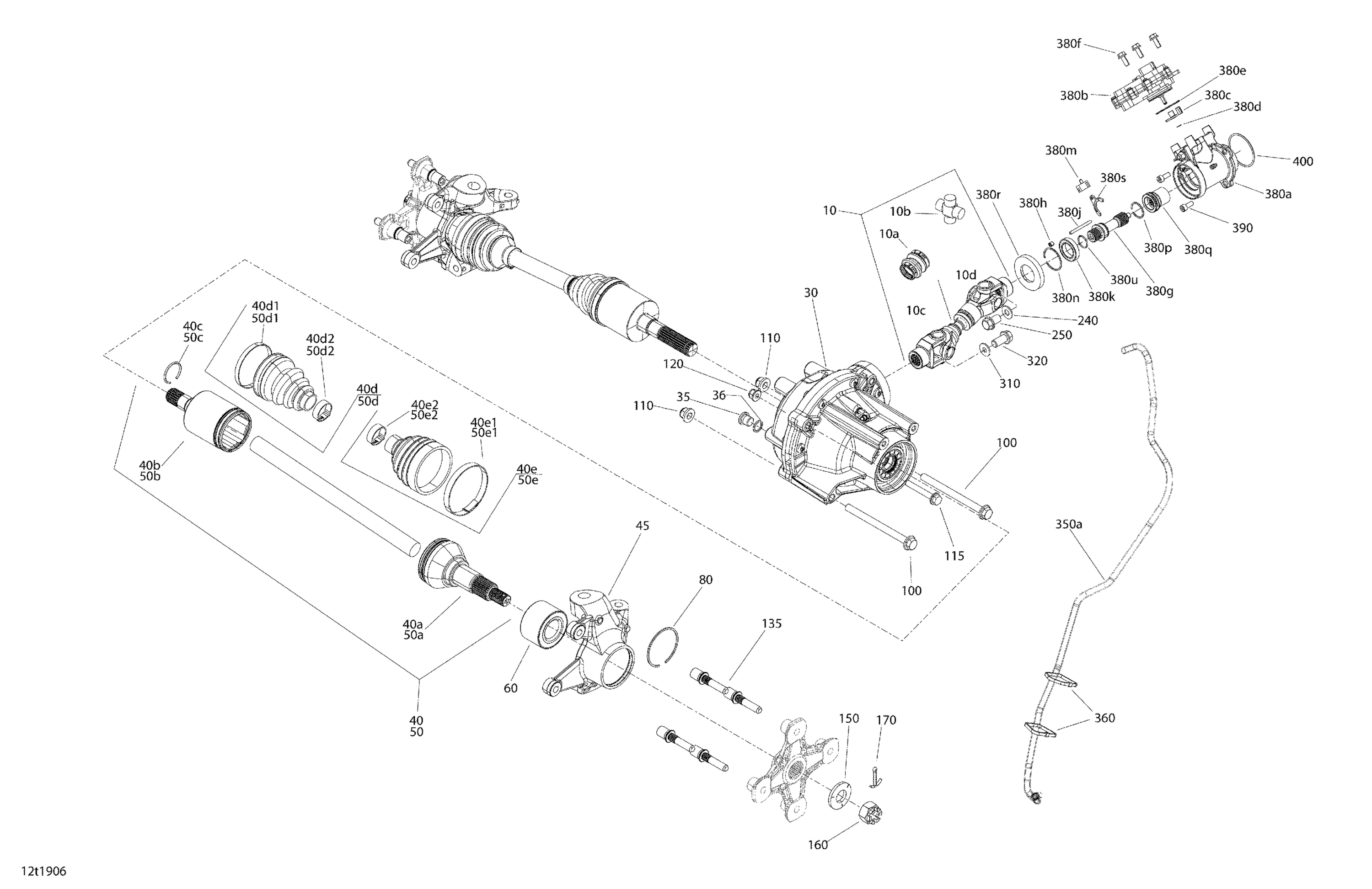 Front Drive - 6X6 - Common Parts