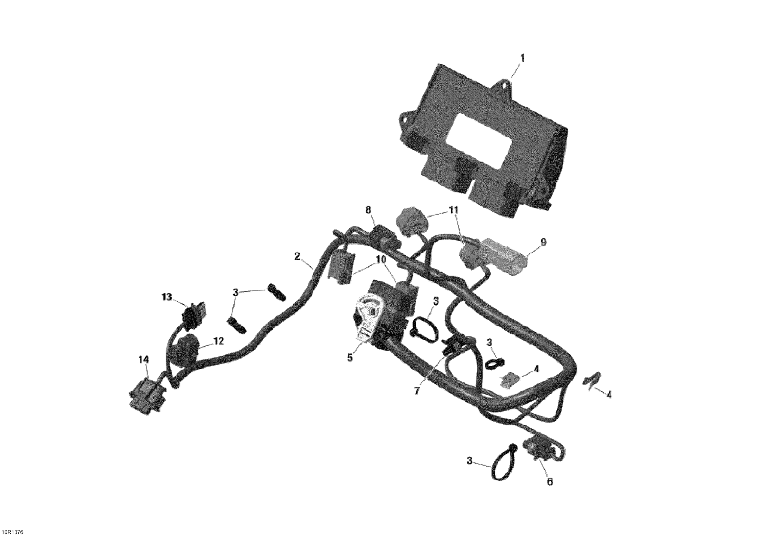 Engine Harness And Electronic Module