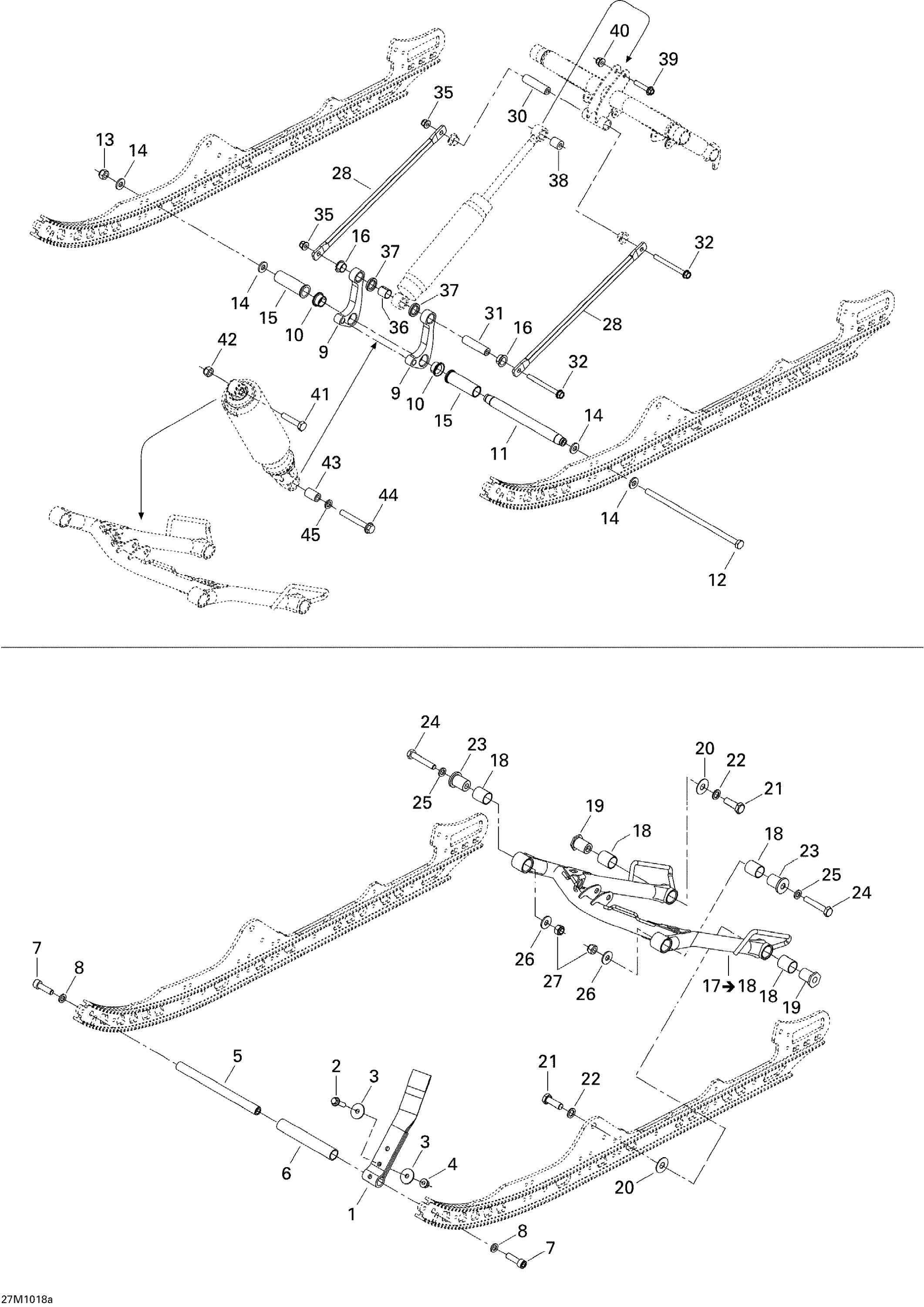 Схема узла: Front Arm