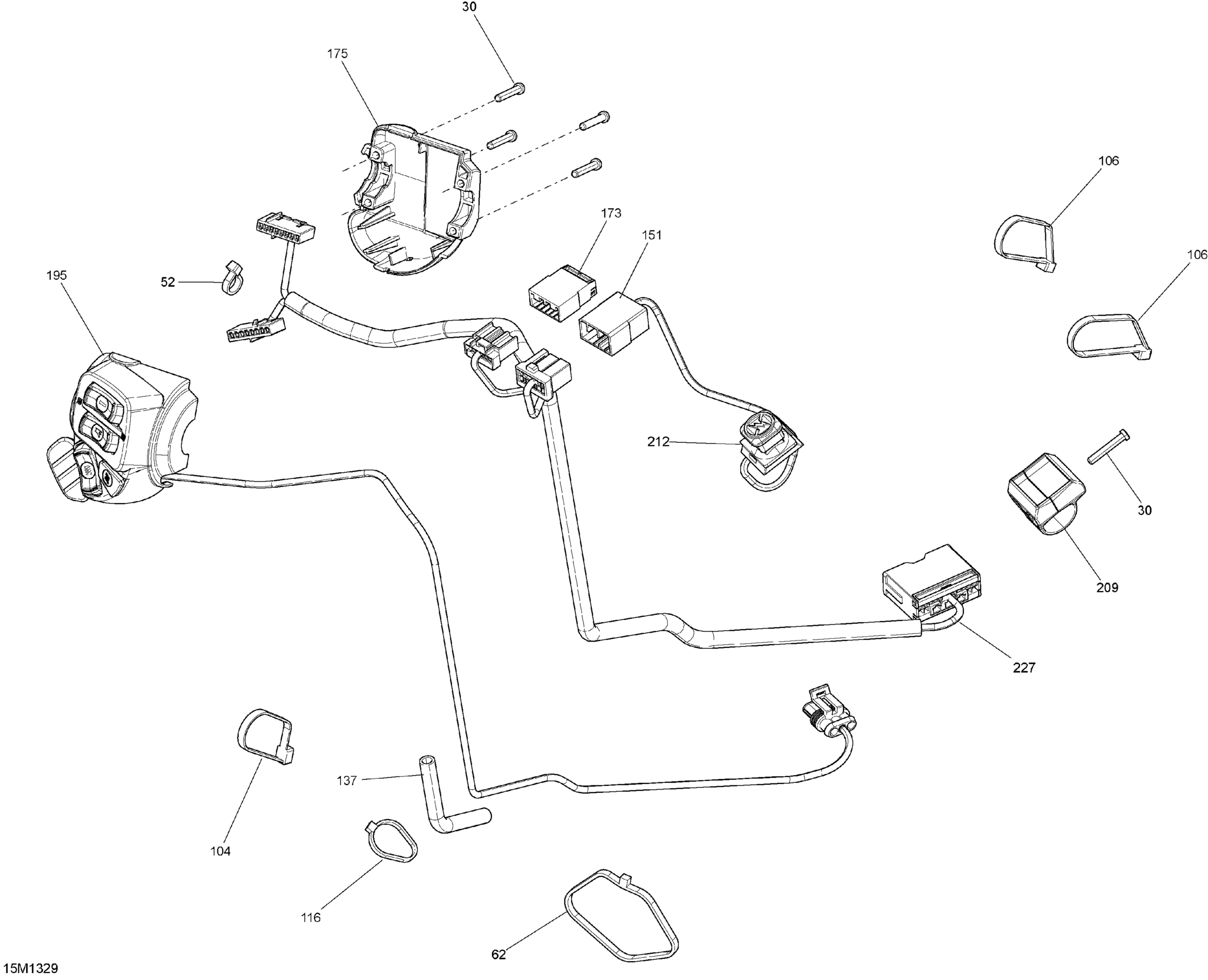 Steering Wiring Harness