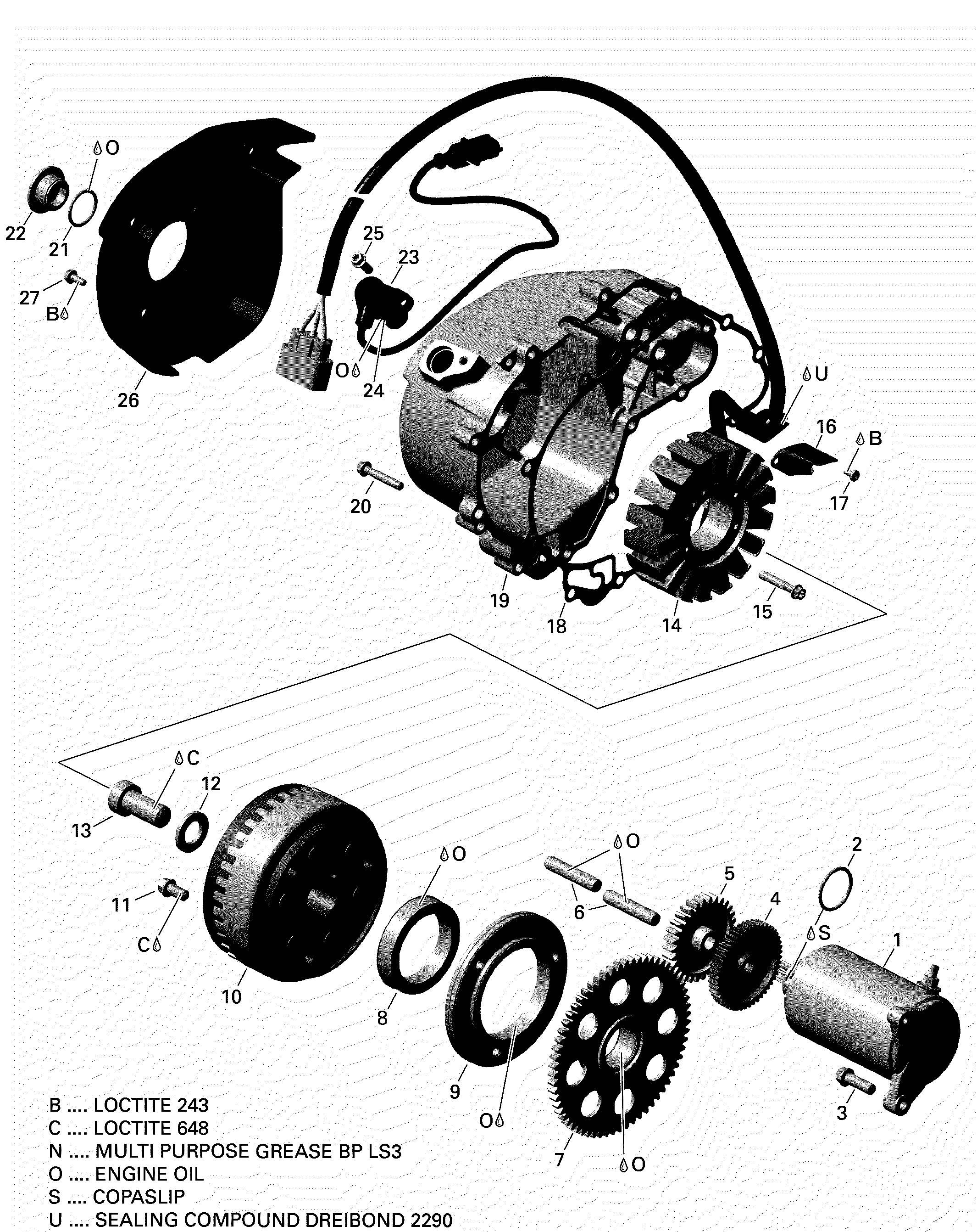 ROTAX - Magneto And Electric Starter