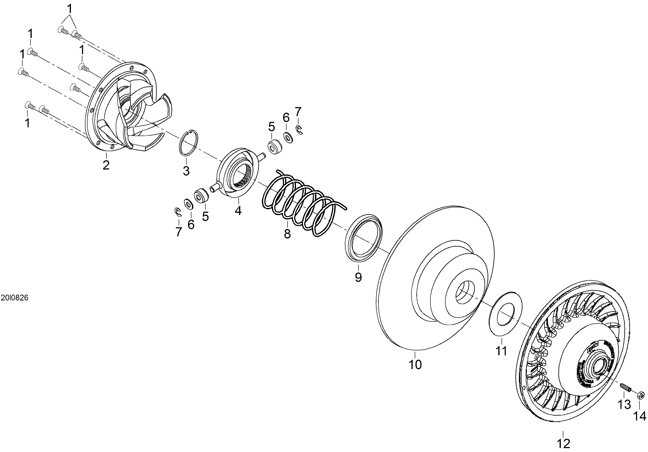 Driven Pulley