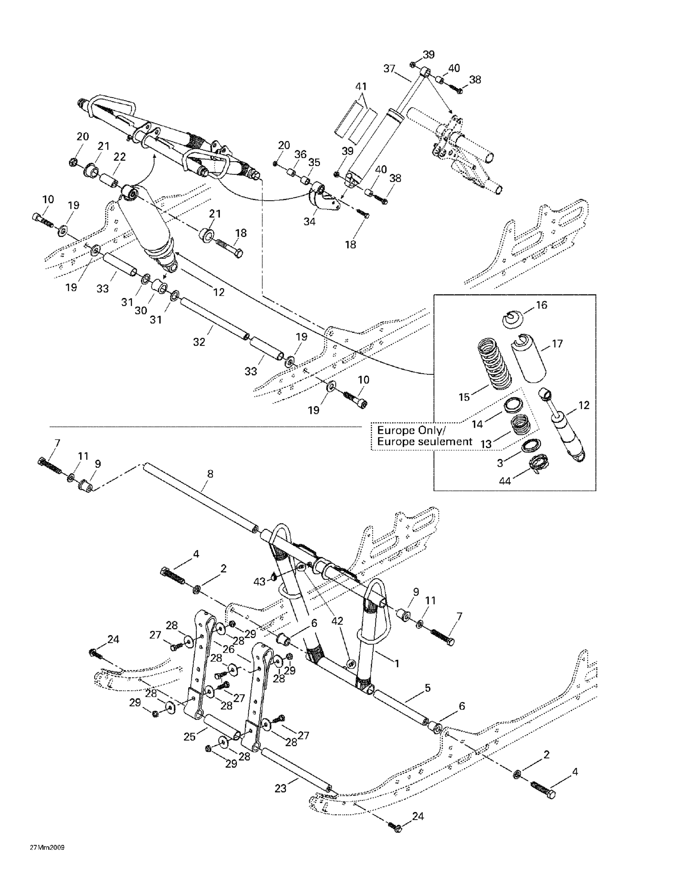 Front Arm, Rear Suspension