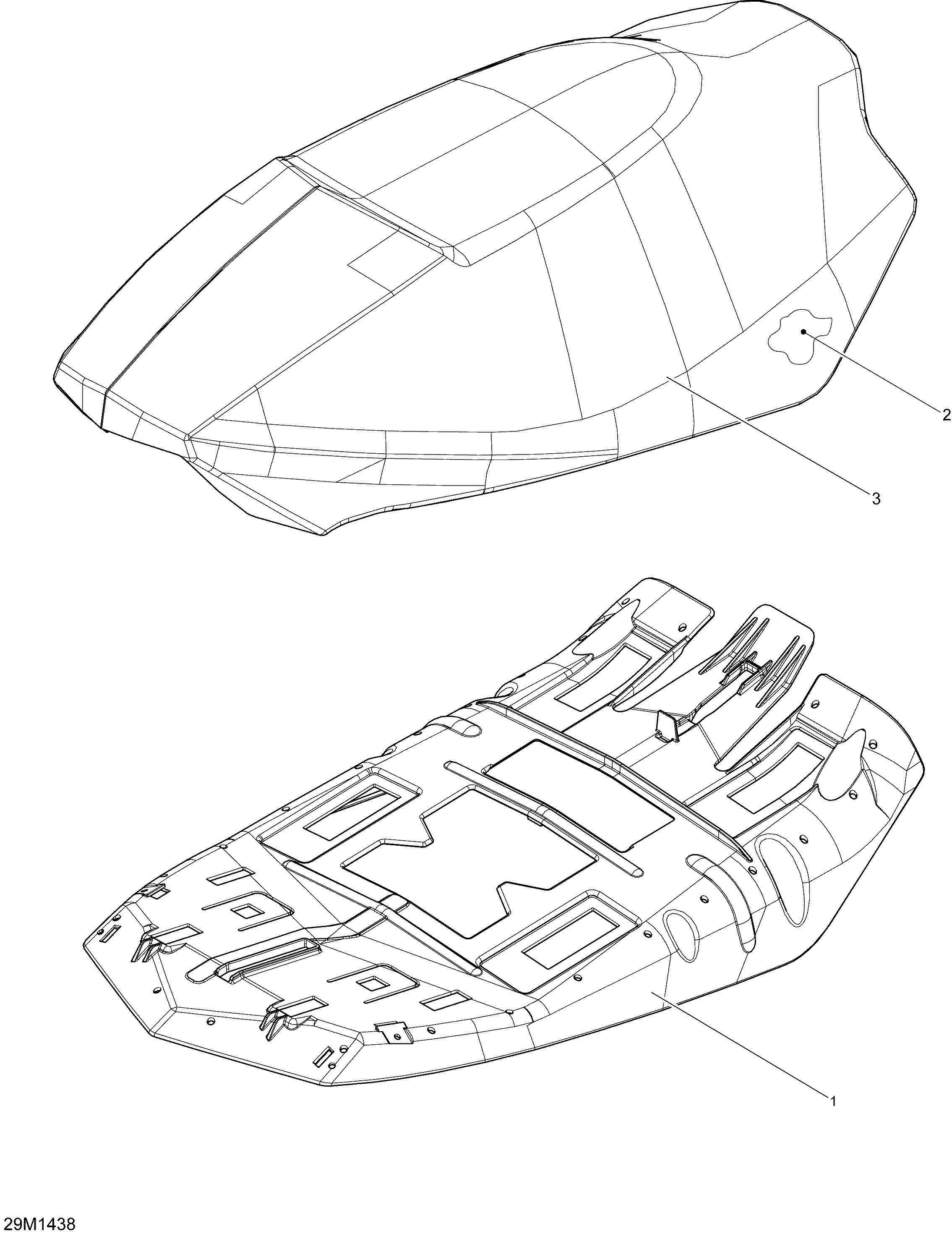 Схема узла: Seat _29M1438