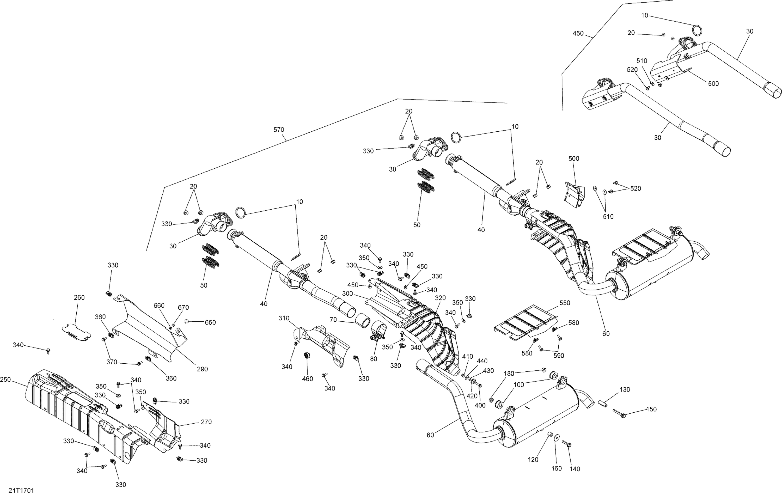 Exhaust System - All Models