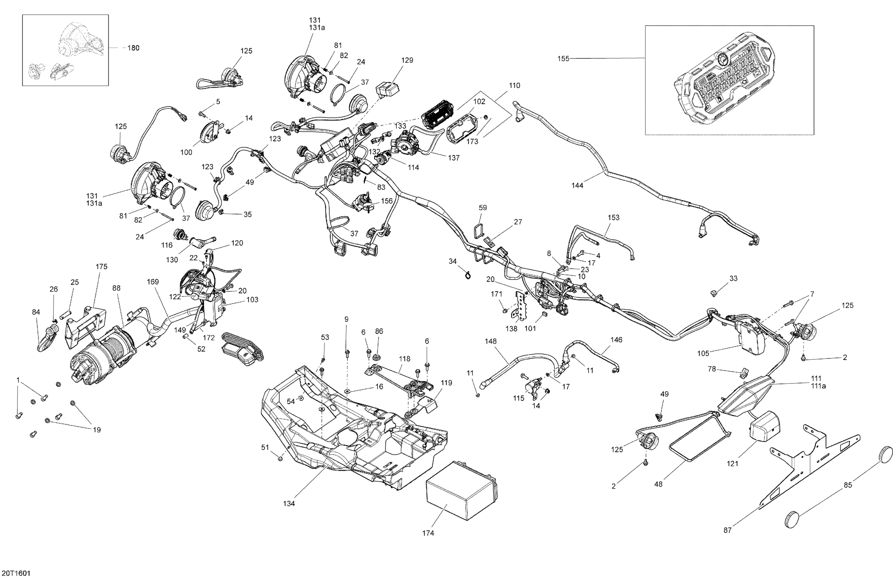 Схема узла: Electrical System - All Models