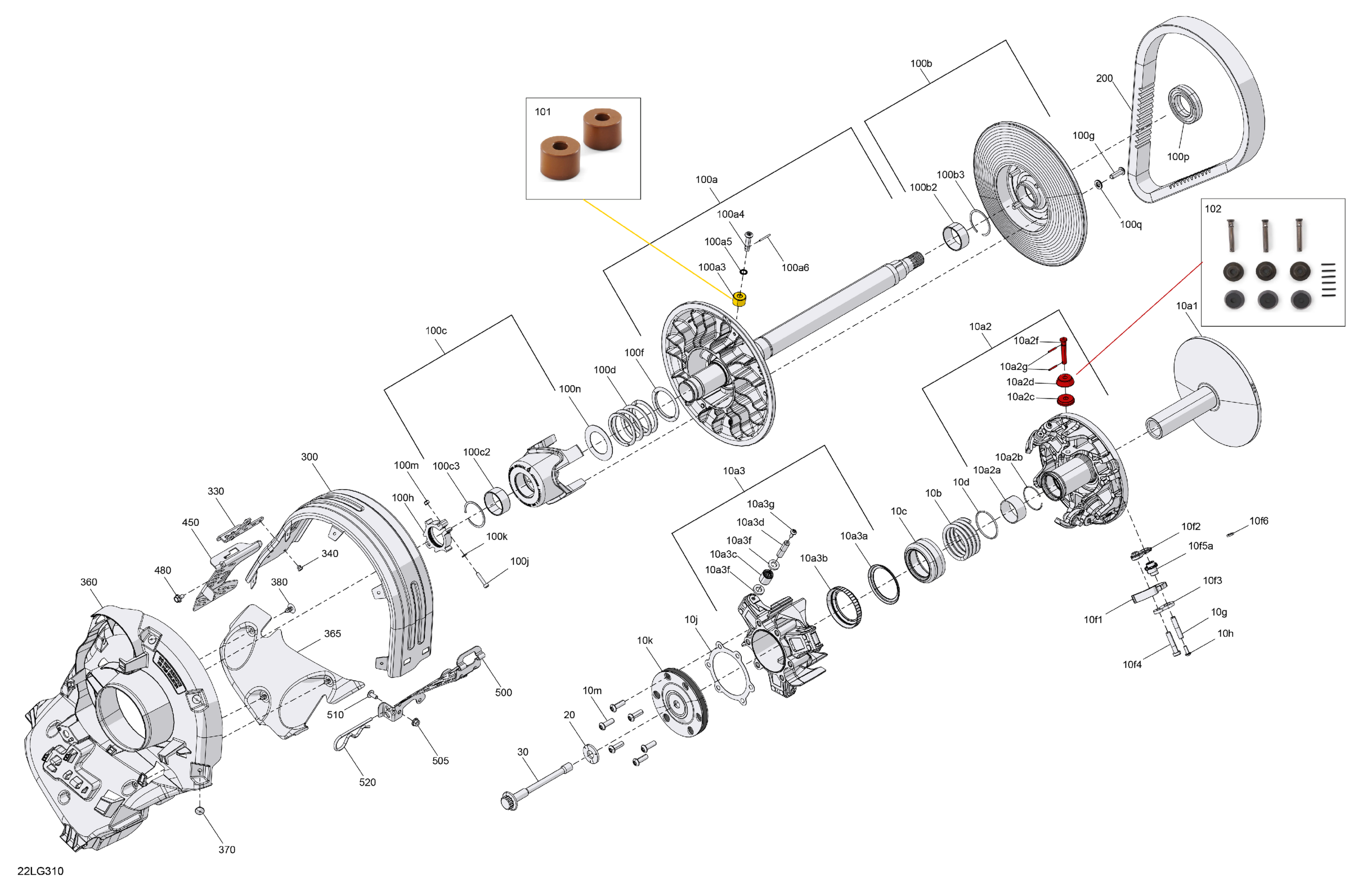 Drive - Pulley