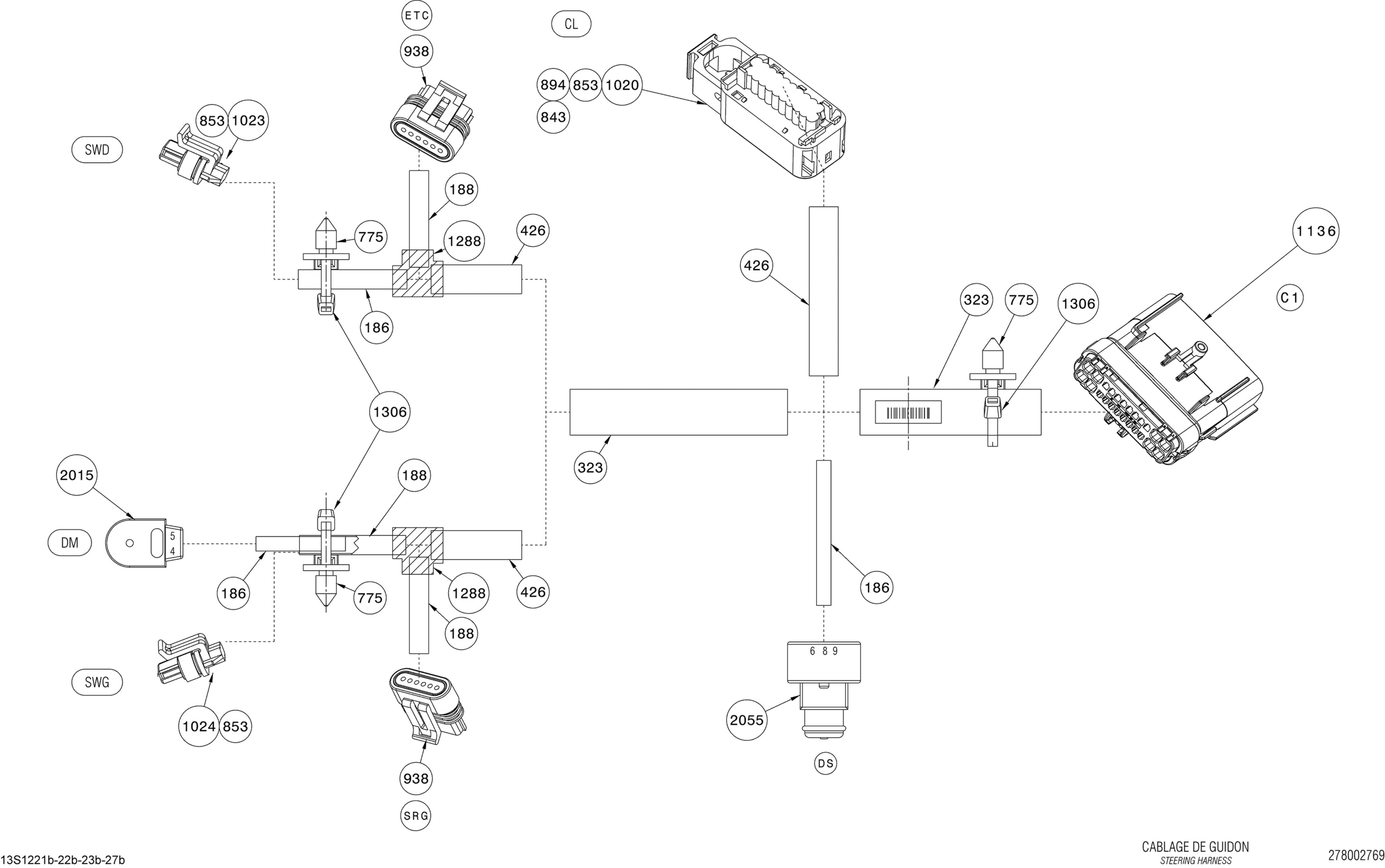 Electrical Harness Steering