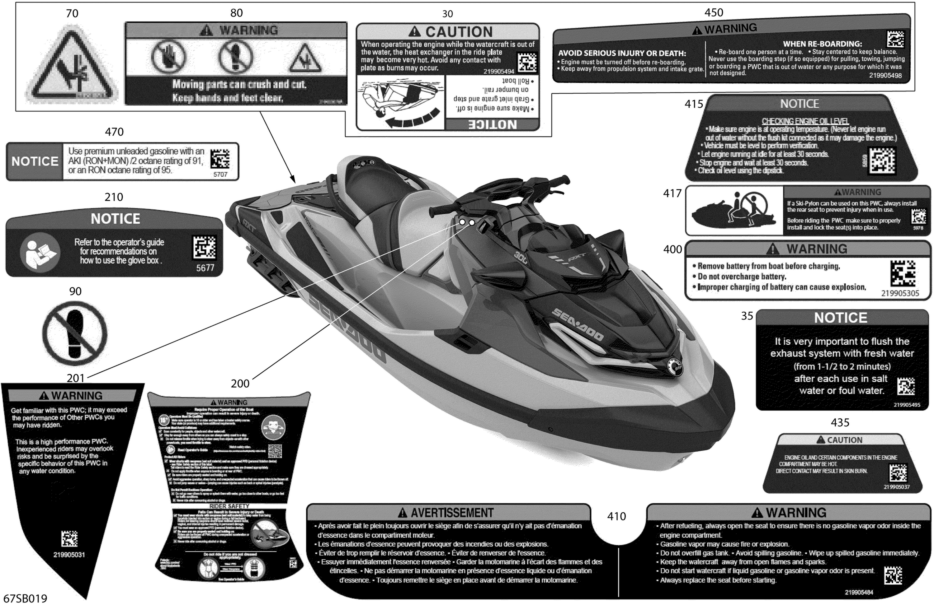 Body - Warning Decals