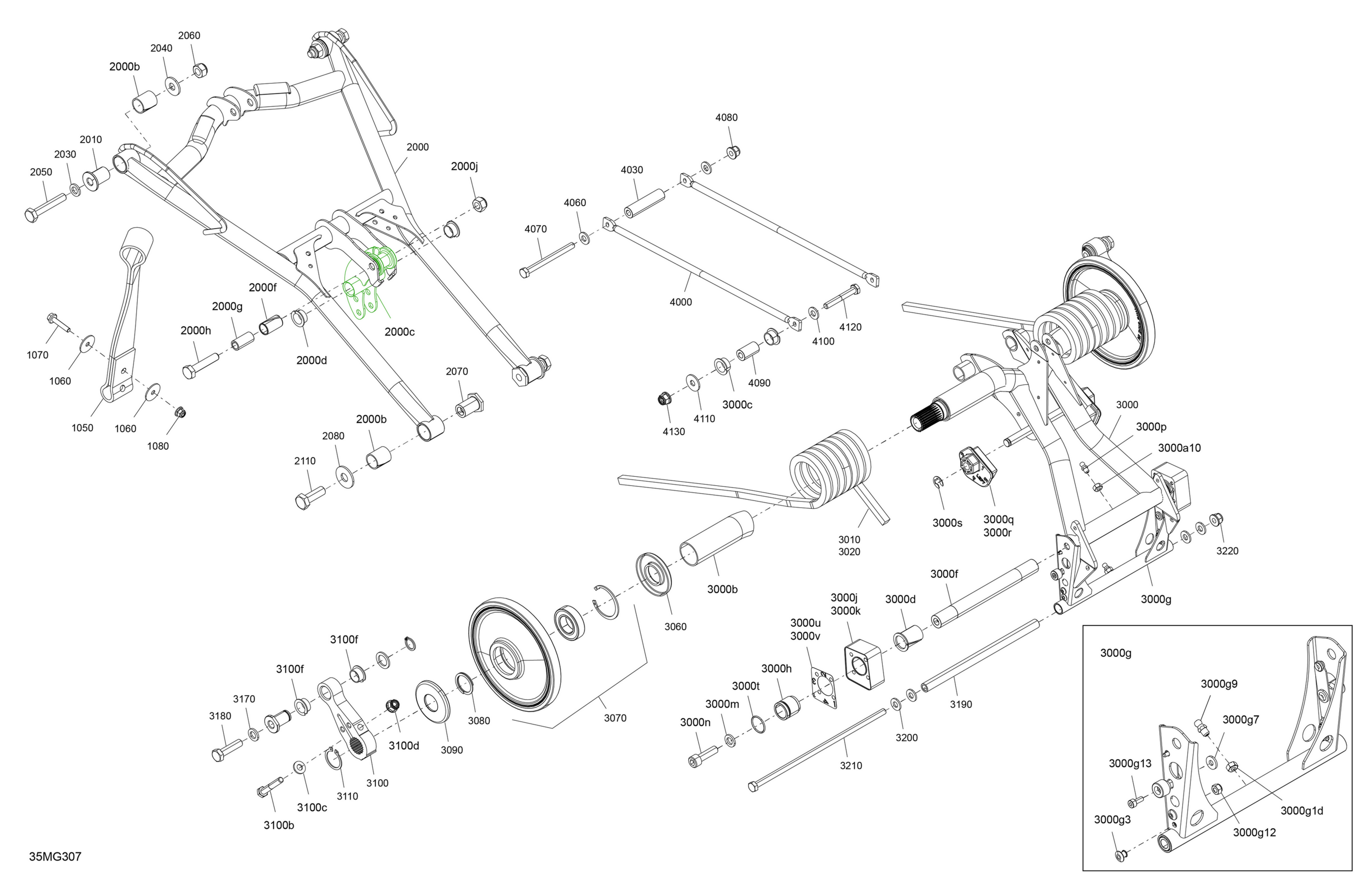 Suspension - Rear - Upper Section