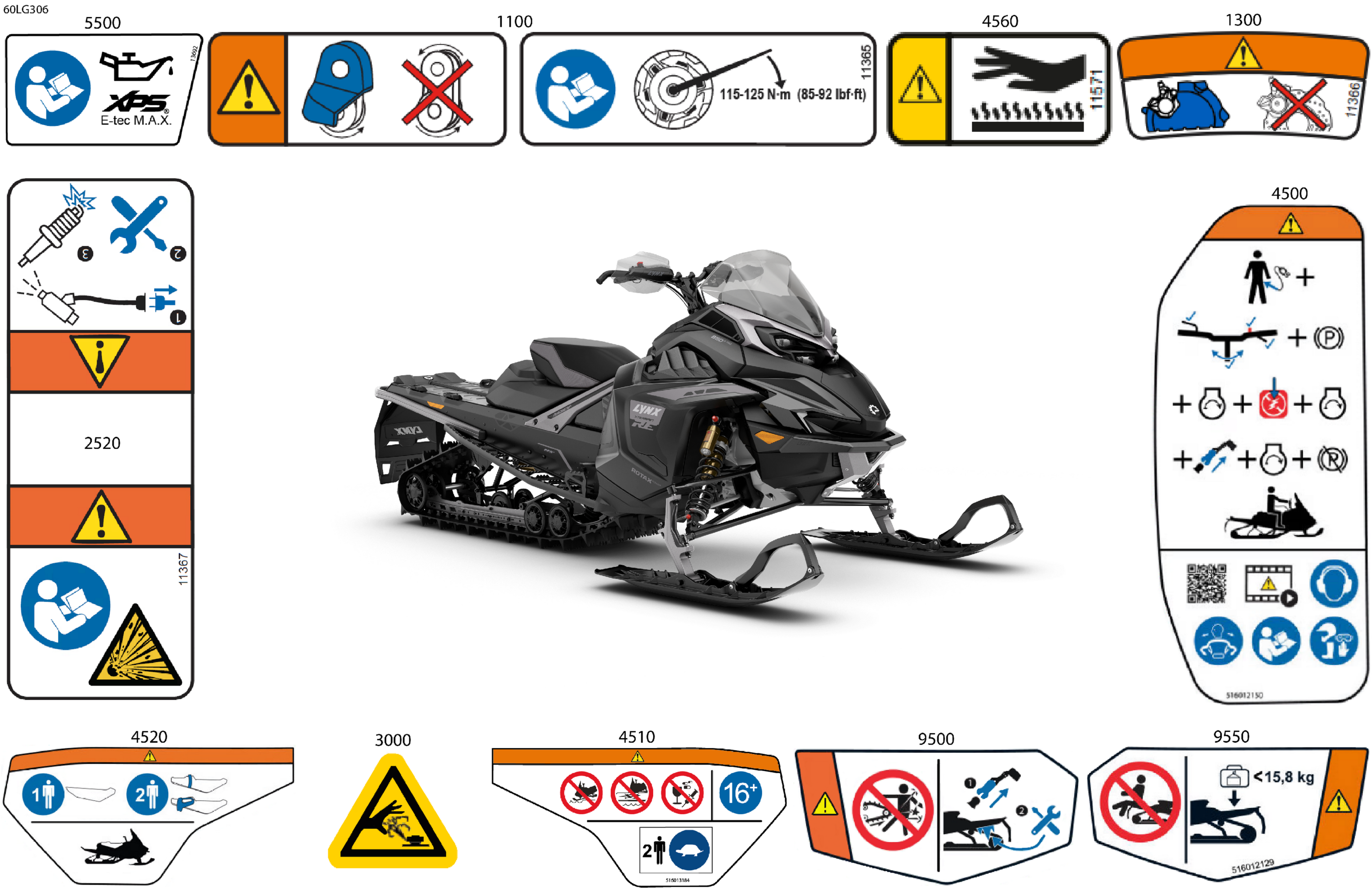 Body - Warning Decals