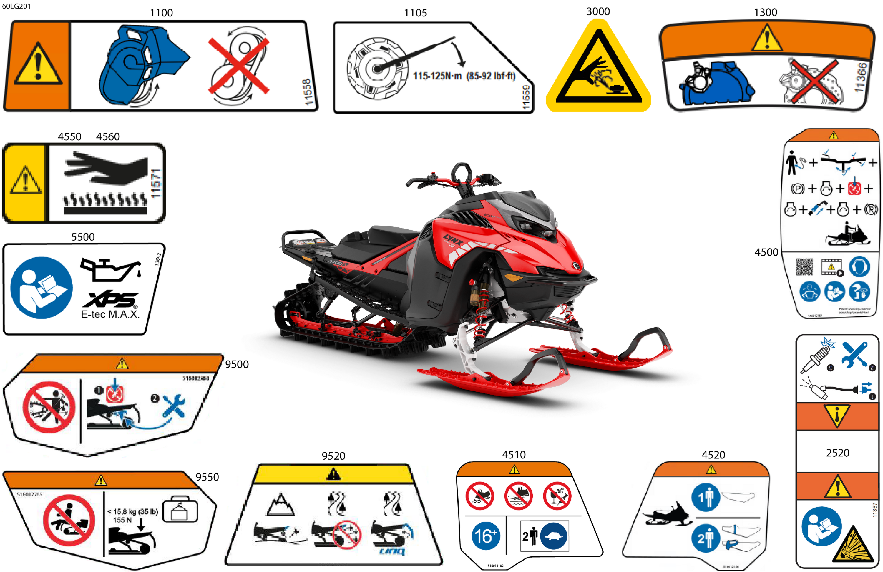 Body - Warning Decals