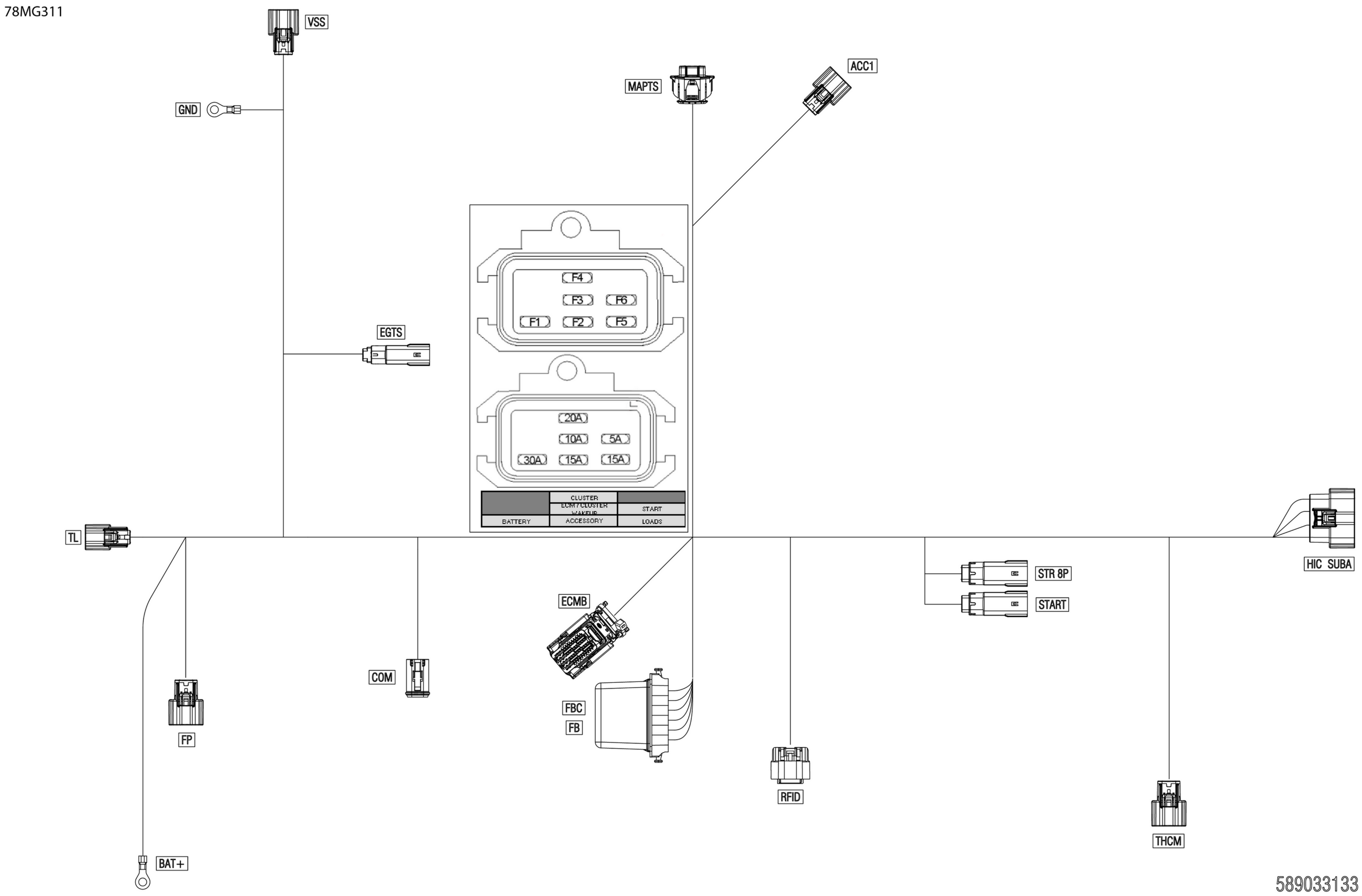 Electric - Main Harness - 515179921