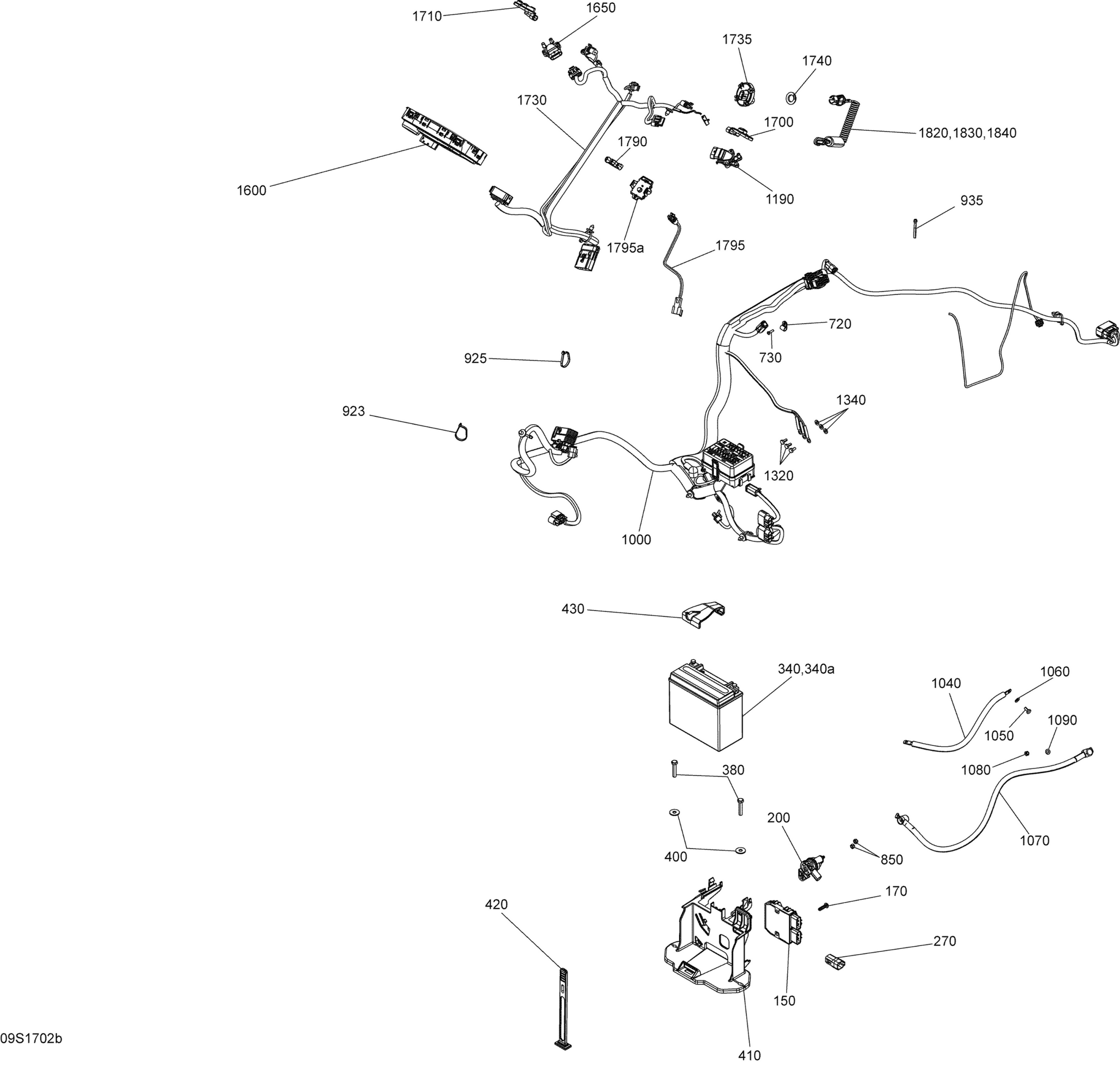 Electrical System - Model without Suspension