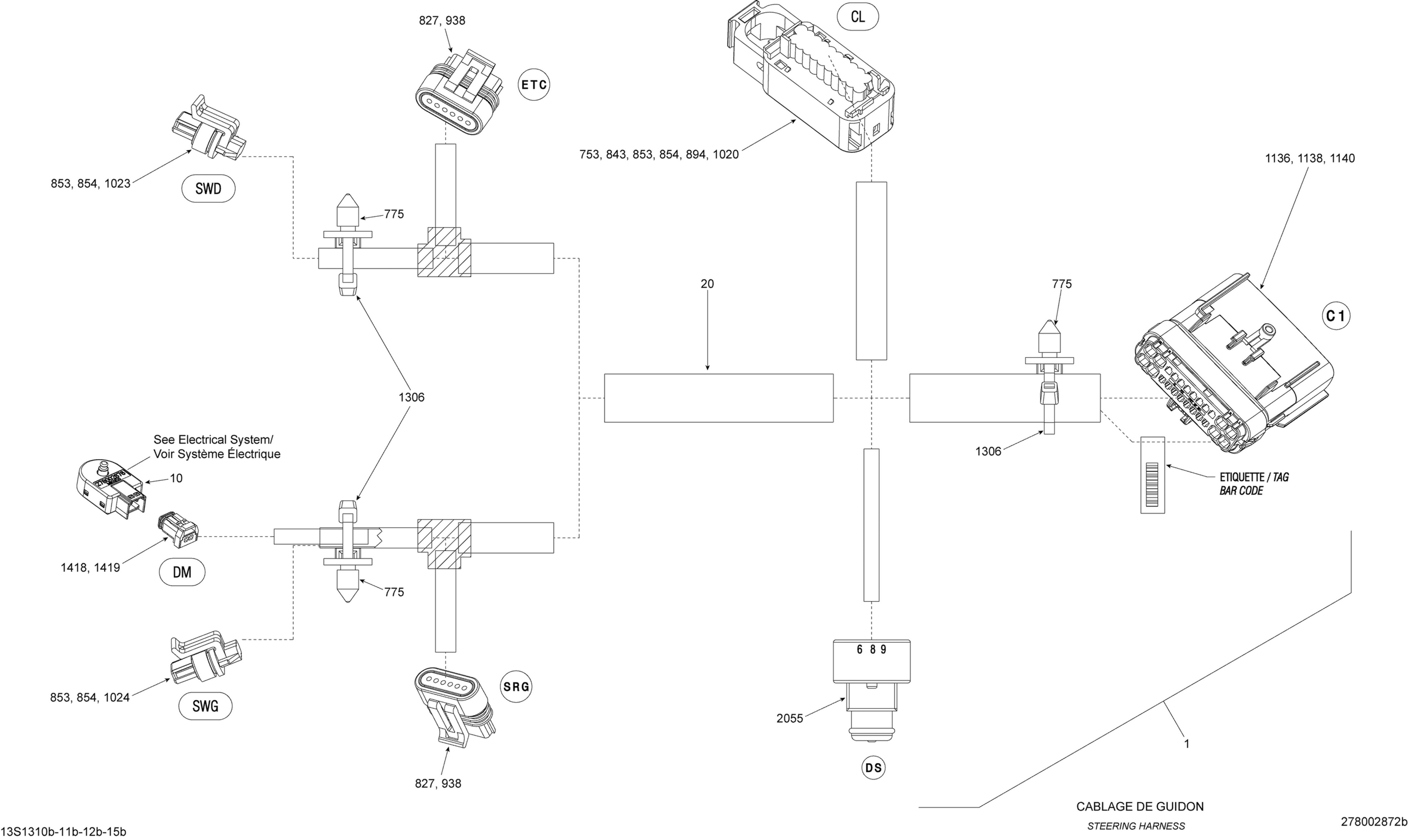 Electrical Harness Steering