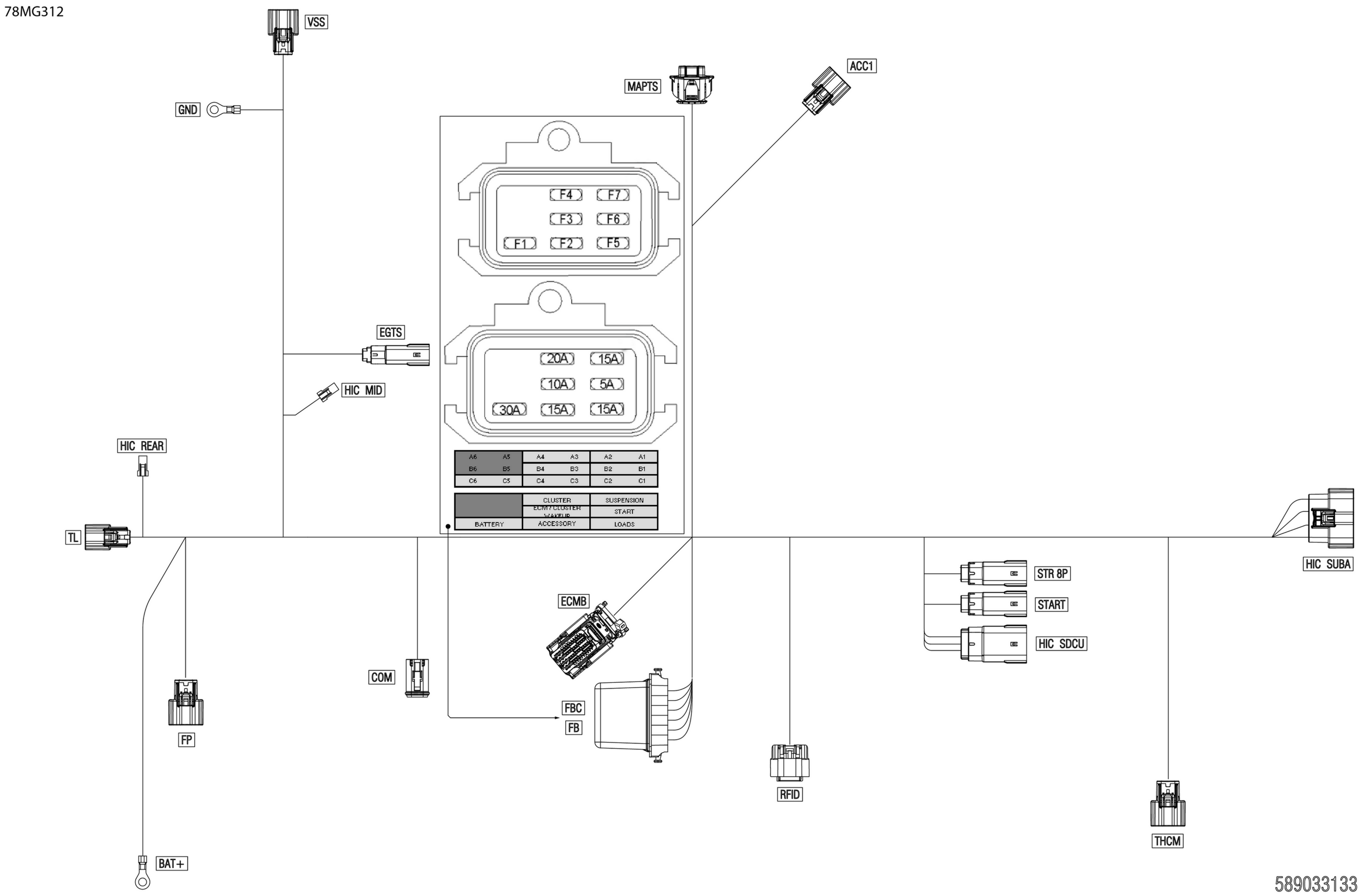 Electric - Main Harness - 515179920