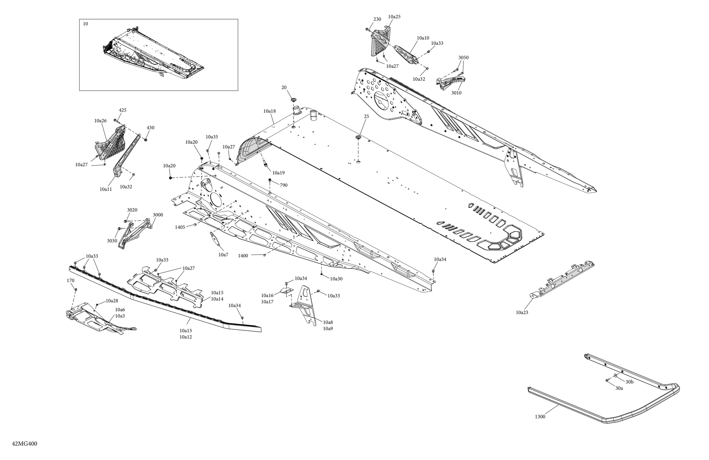 Схема узла: Frame - System - Rear Section