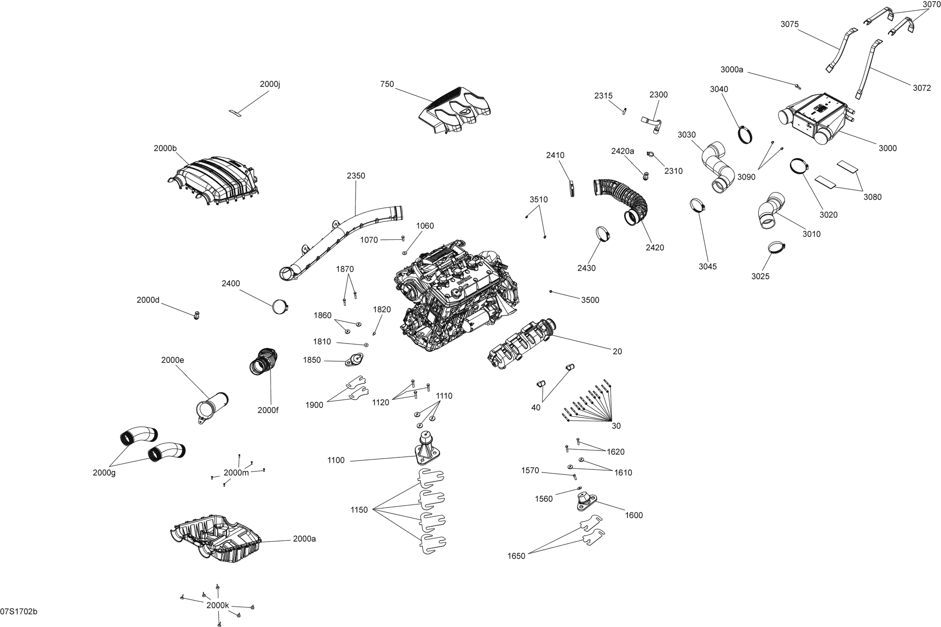 Engine - Model without Suspension