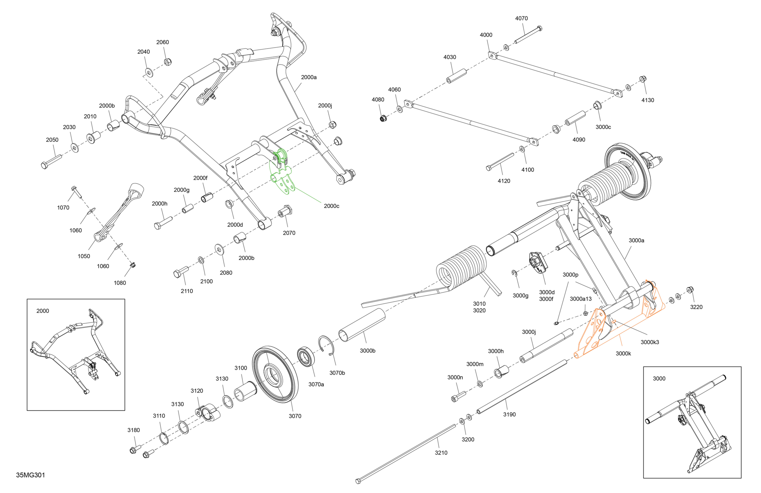 Suspension - Rear - Upper Section