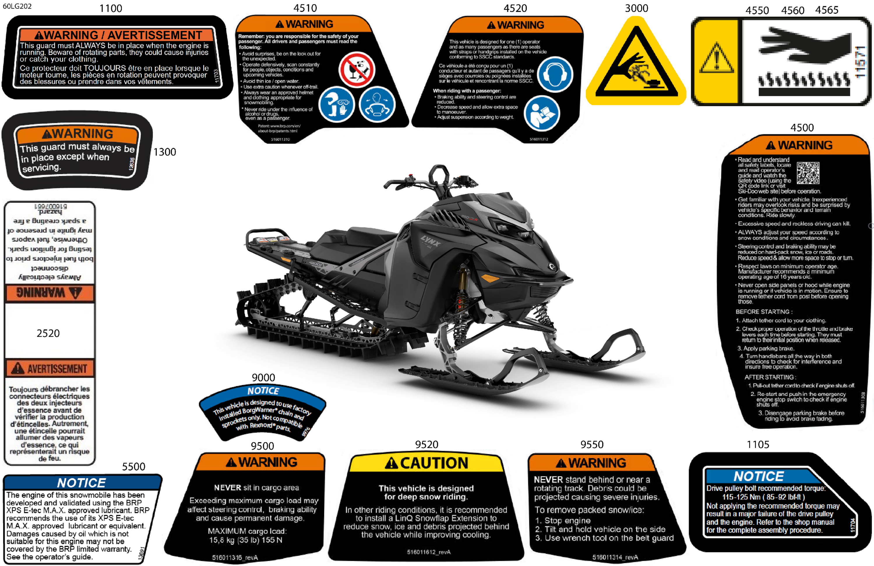 Body - Warning Decals