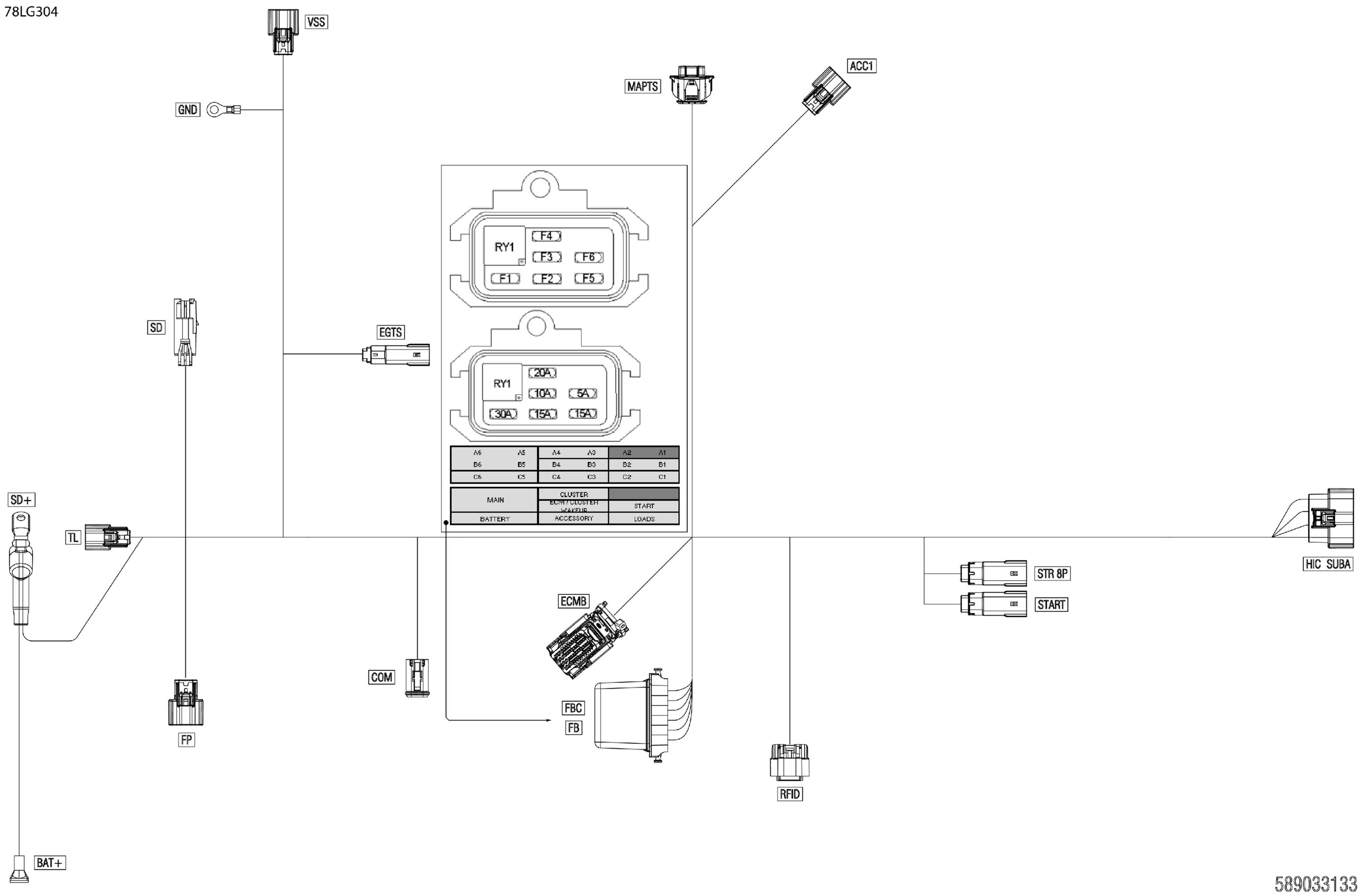 Electric - Main Harness - 515180069