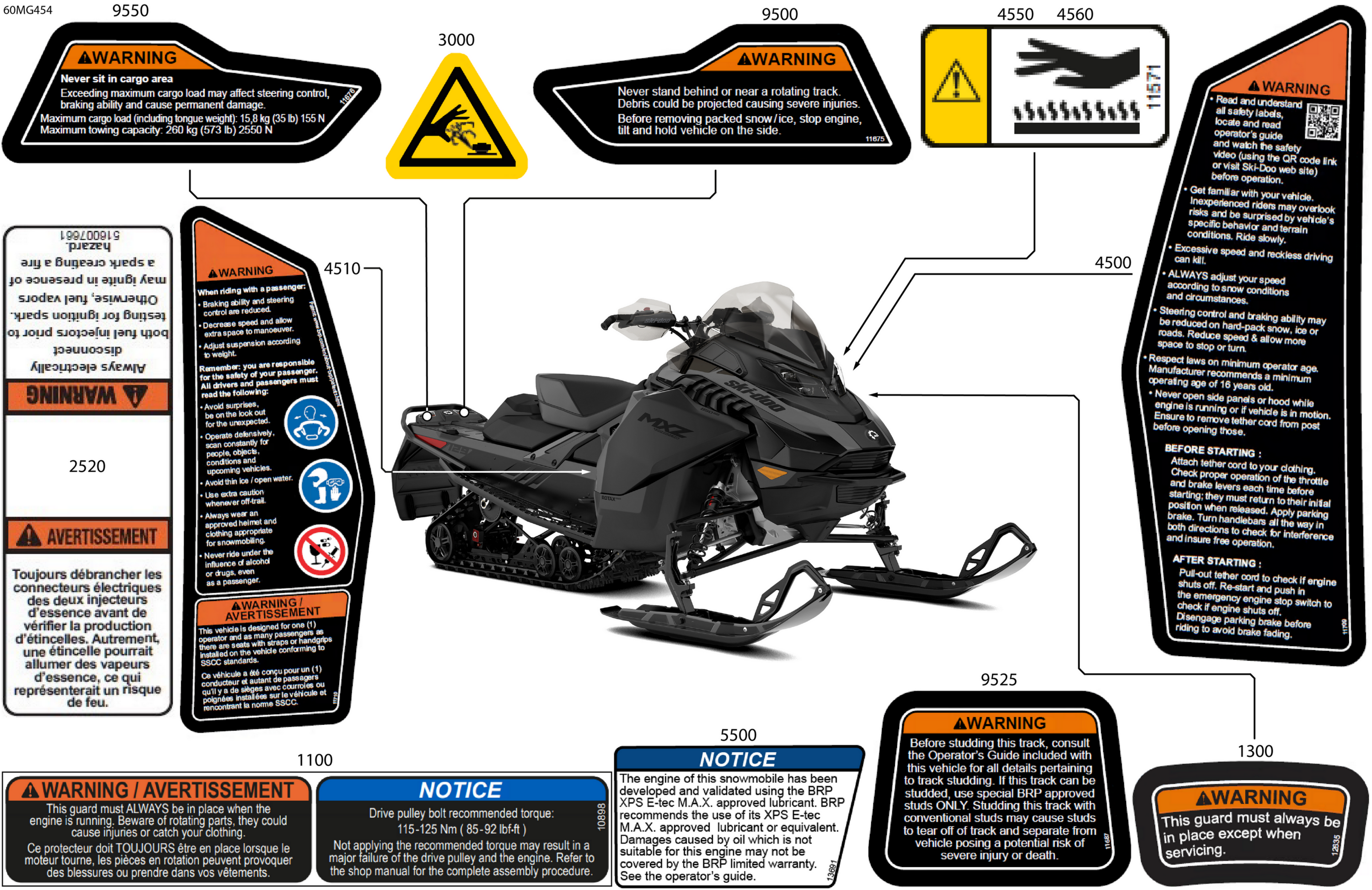 Body - Warning Decals