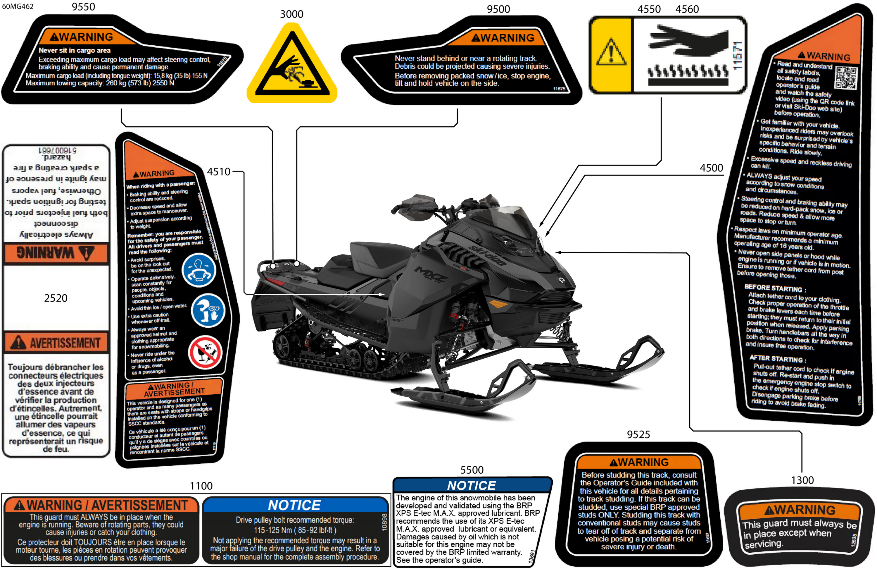 Body - Warning Decals