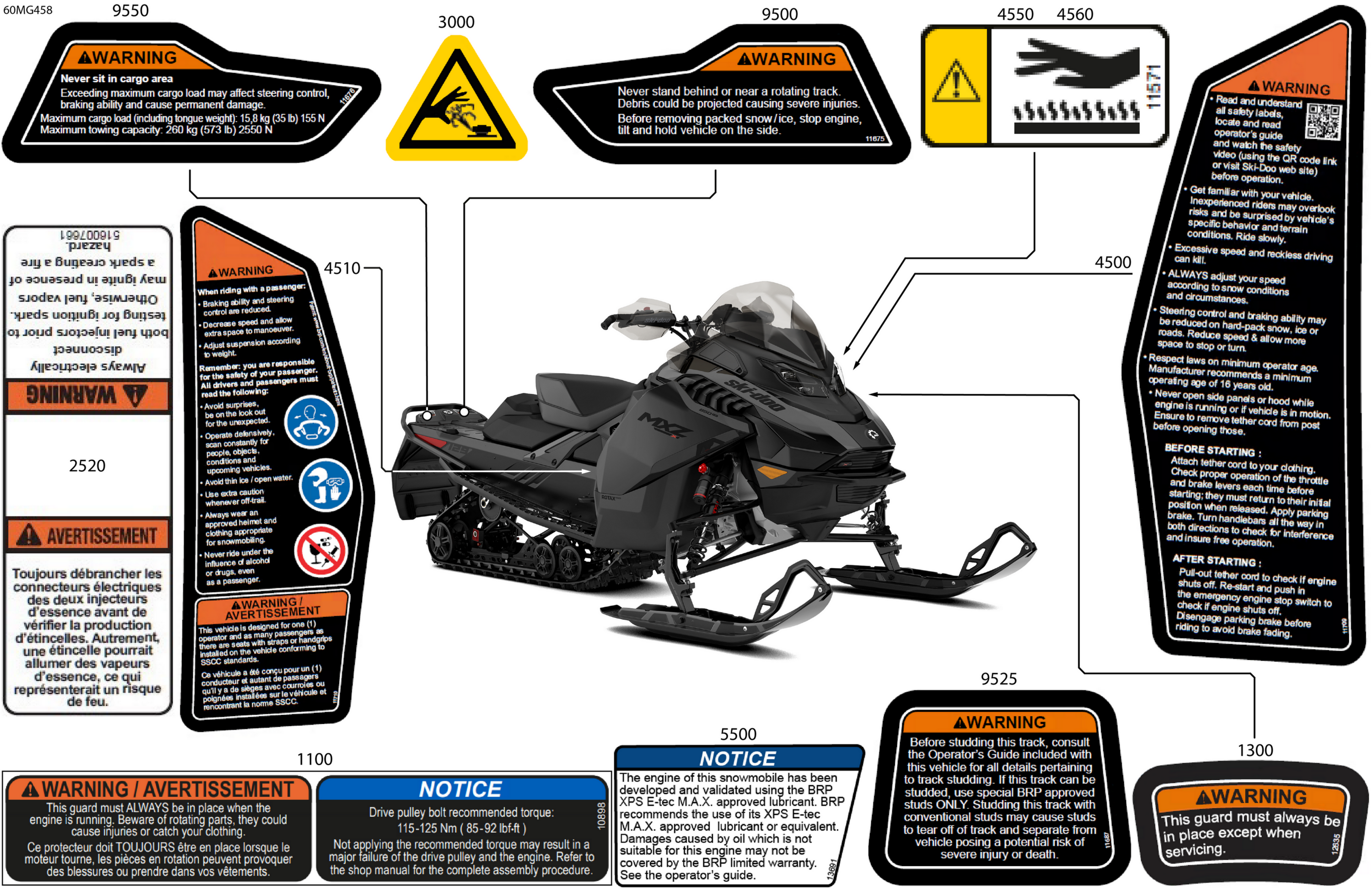 Body - Warning Decals