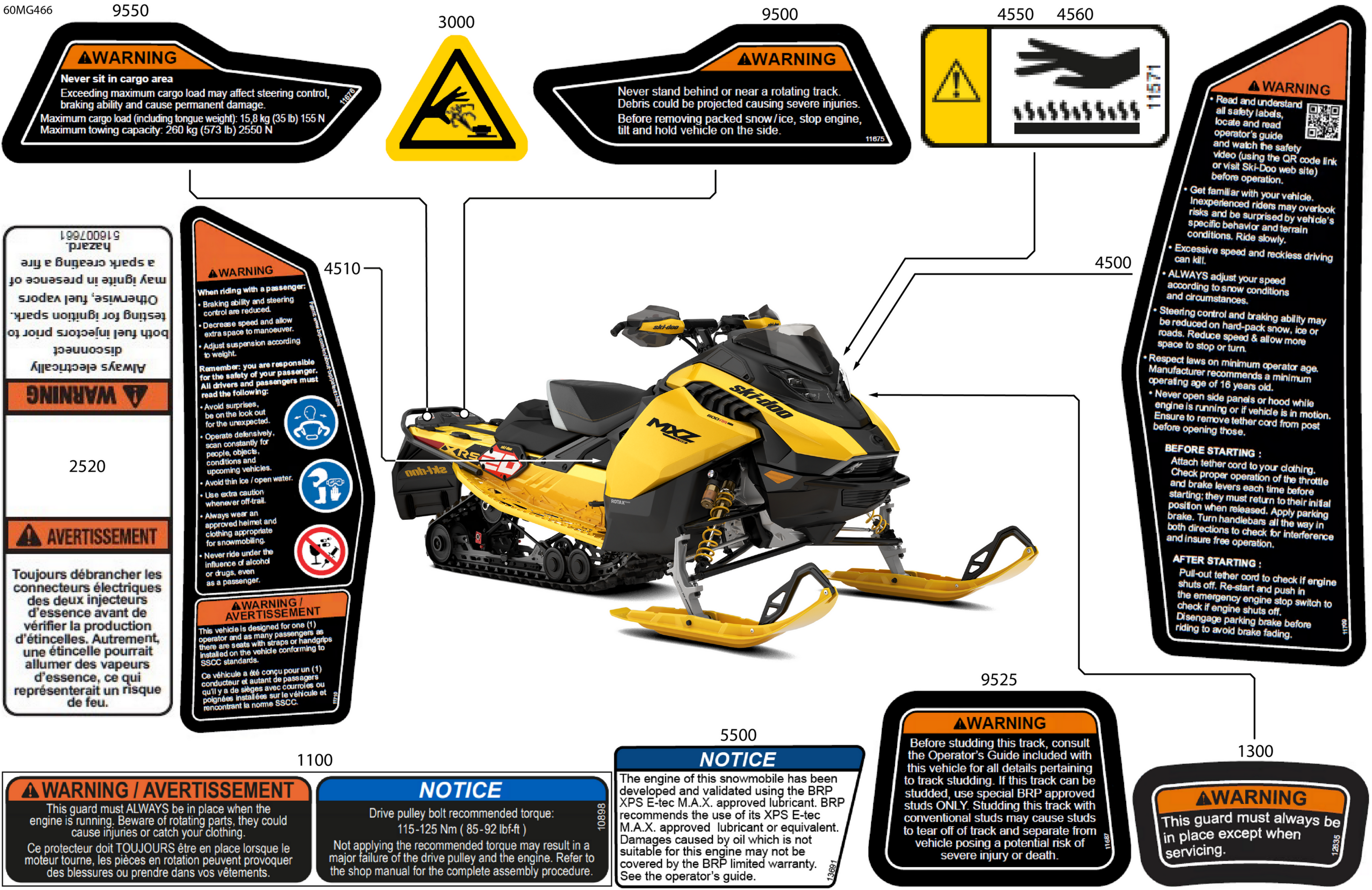 Body - Warning Decals