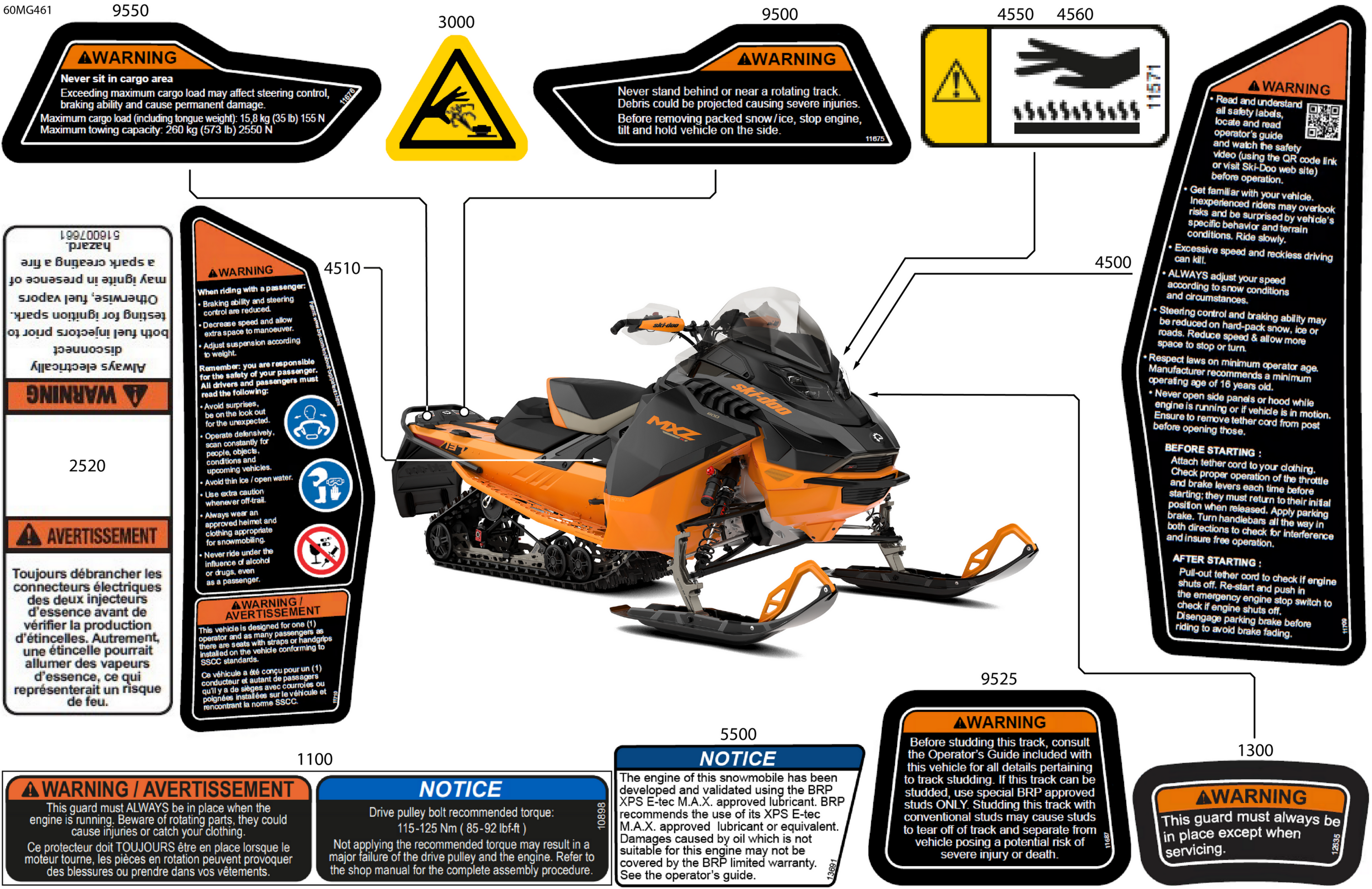 Body - Warning Decals
