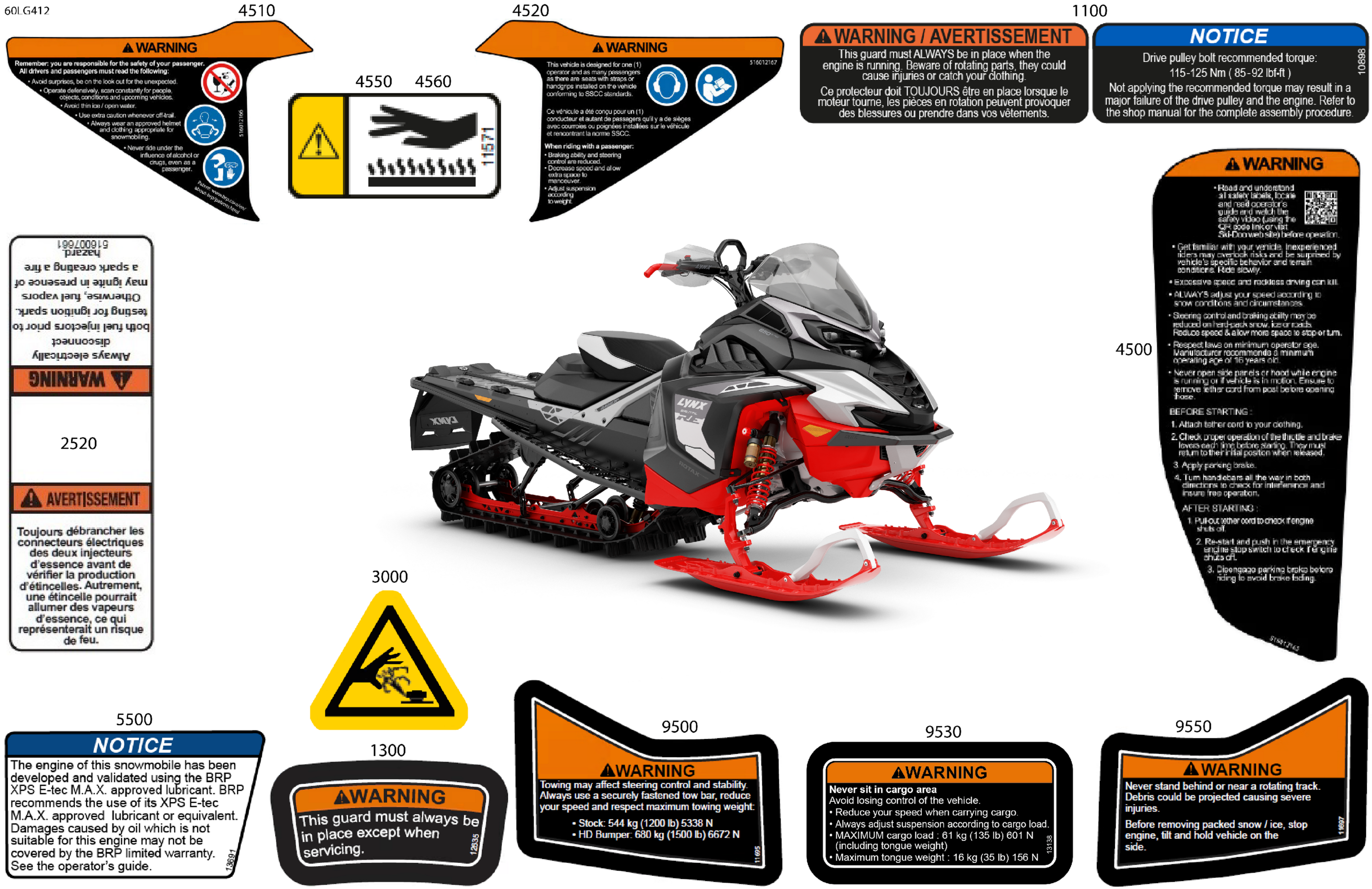 Body - Warning Decals
