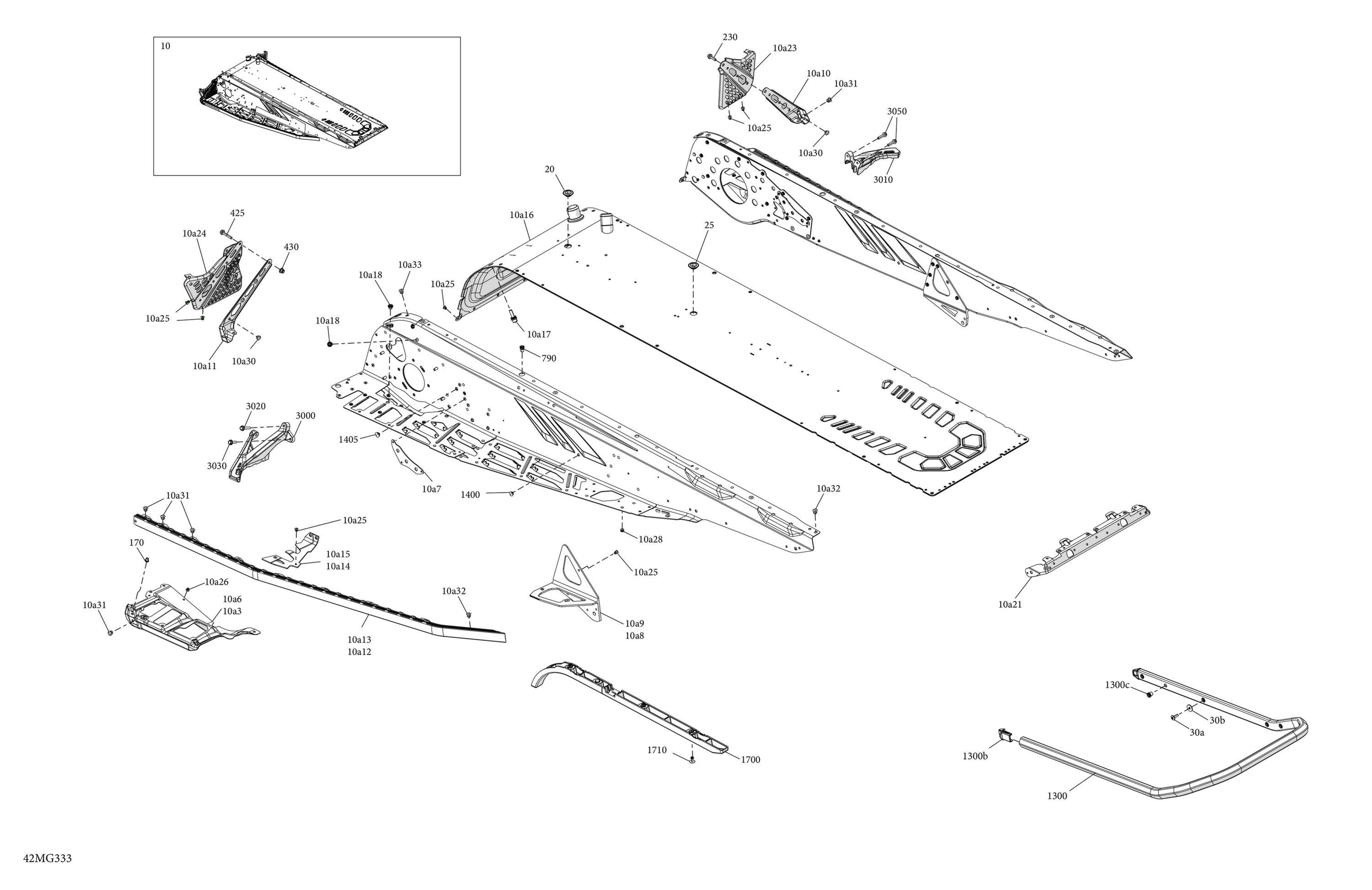 Схема узла: Frame - System - Rear Section