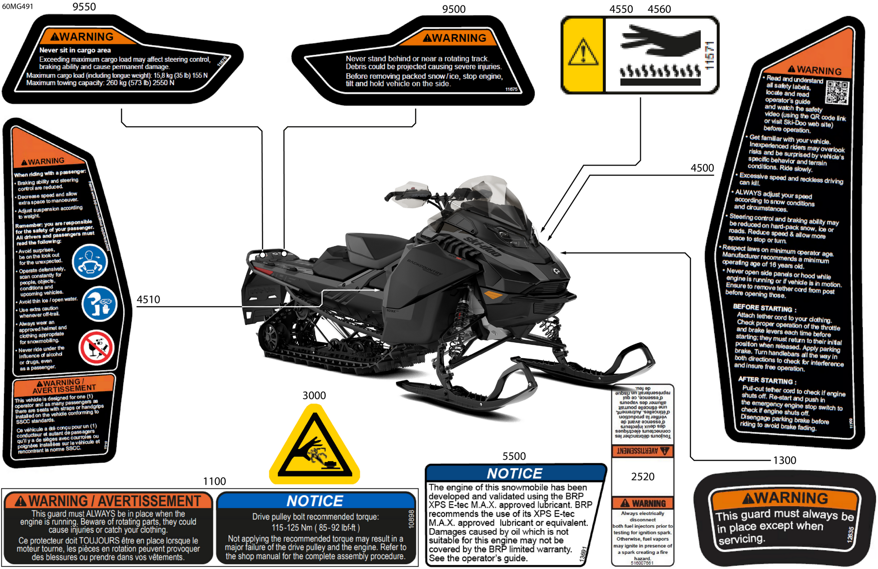 Body - Warning Decals