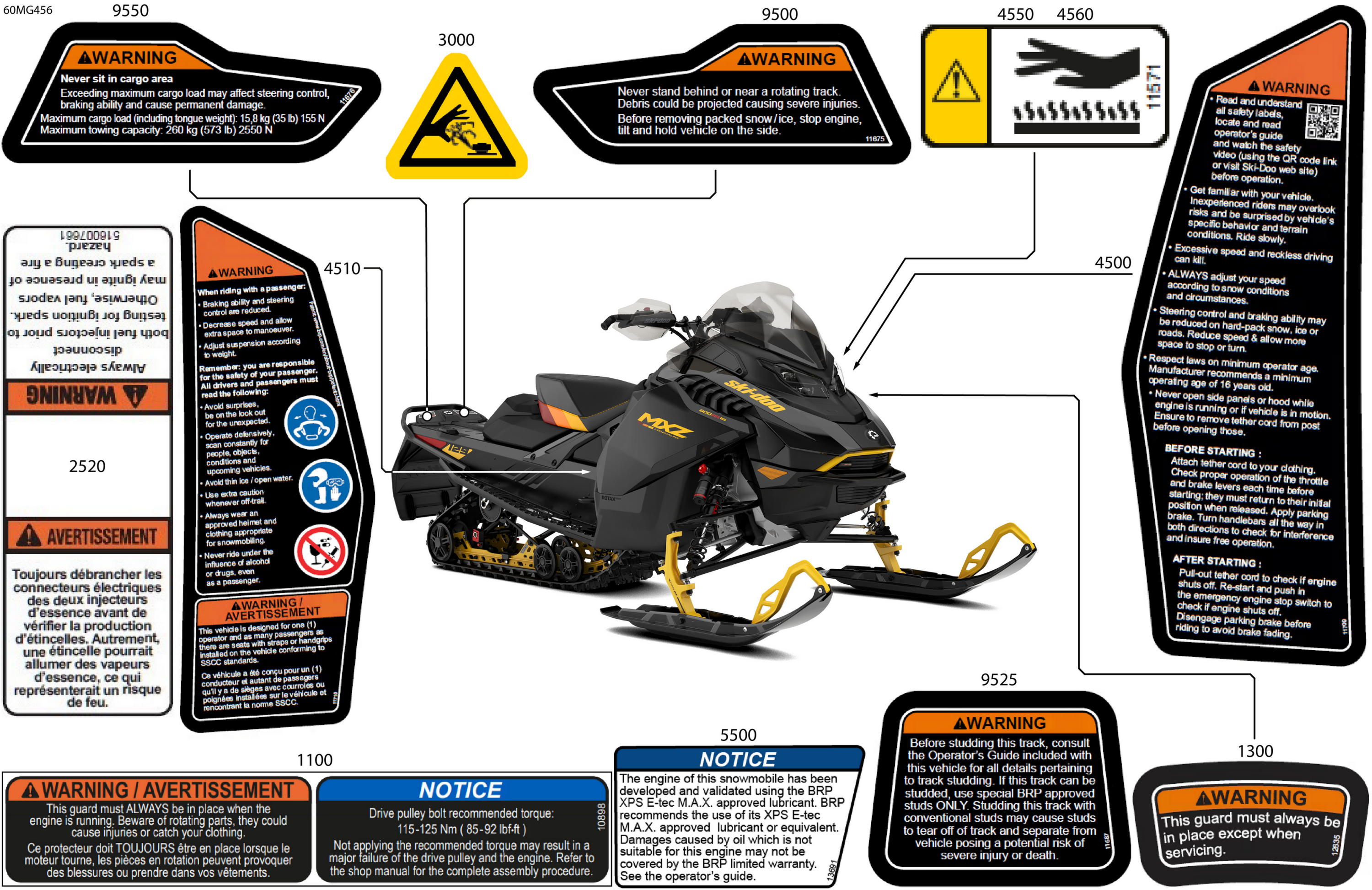 Body - Warning Decals