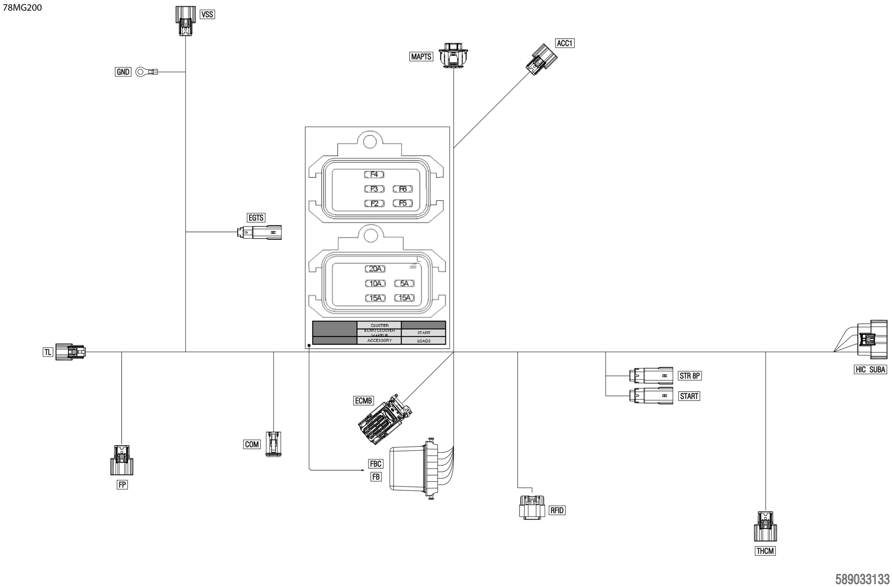 Electric - Main Harness - 515179930