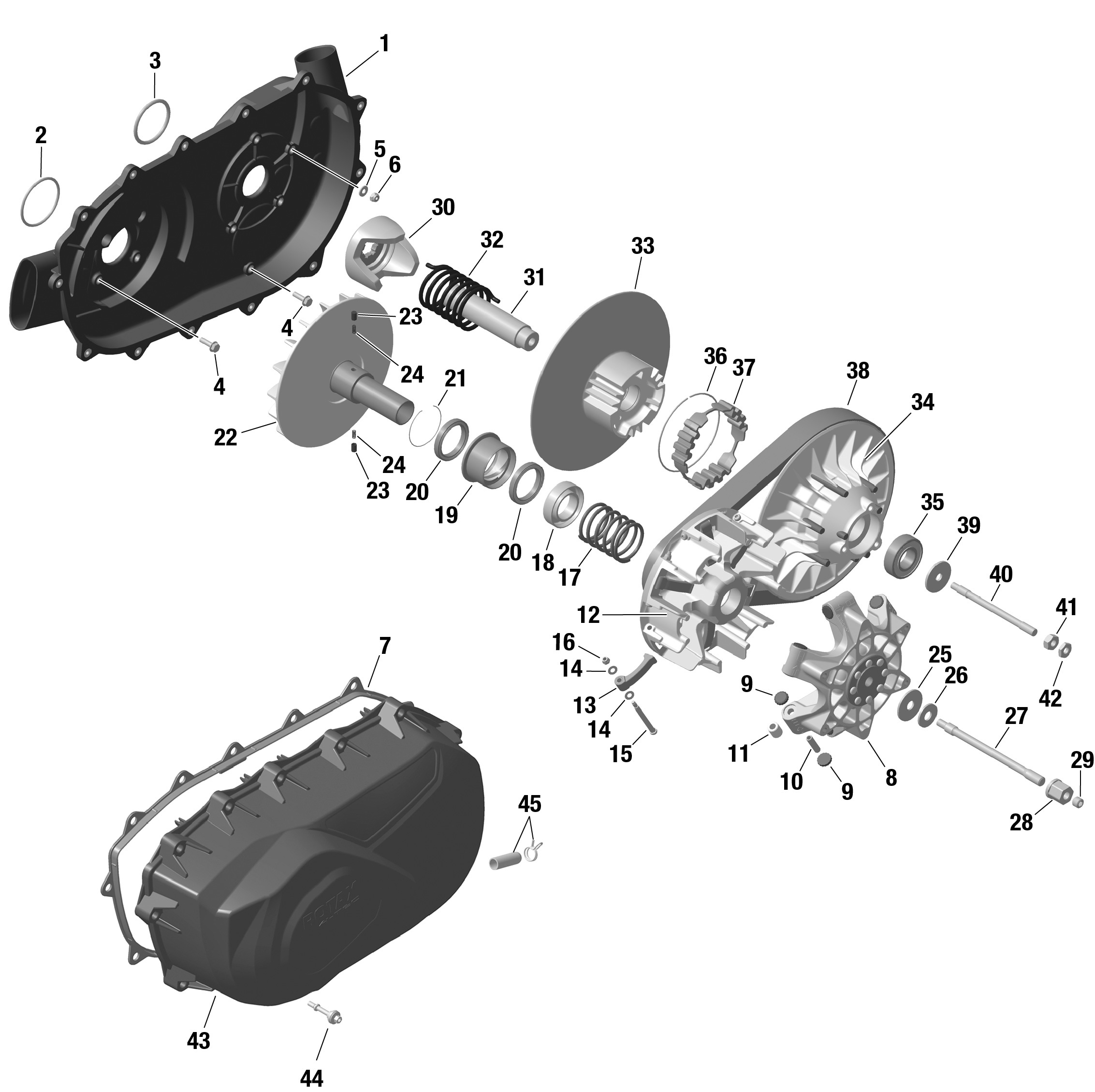 Rotax - Transmission - 215