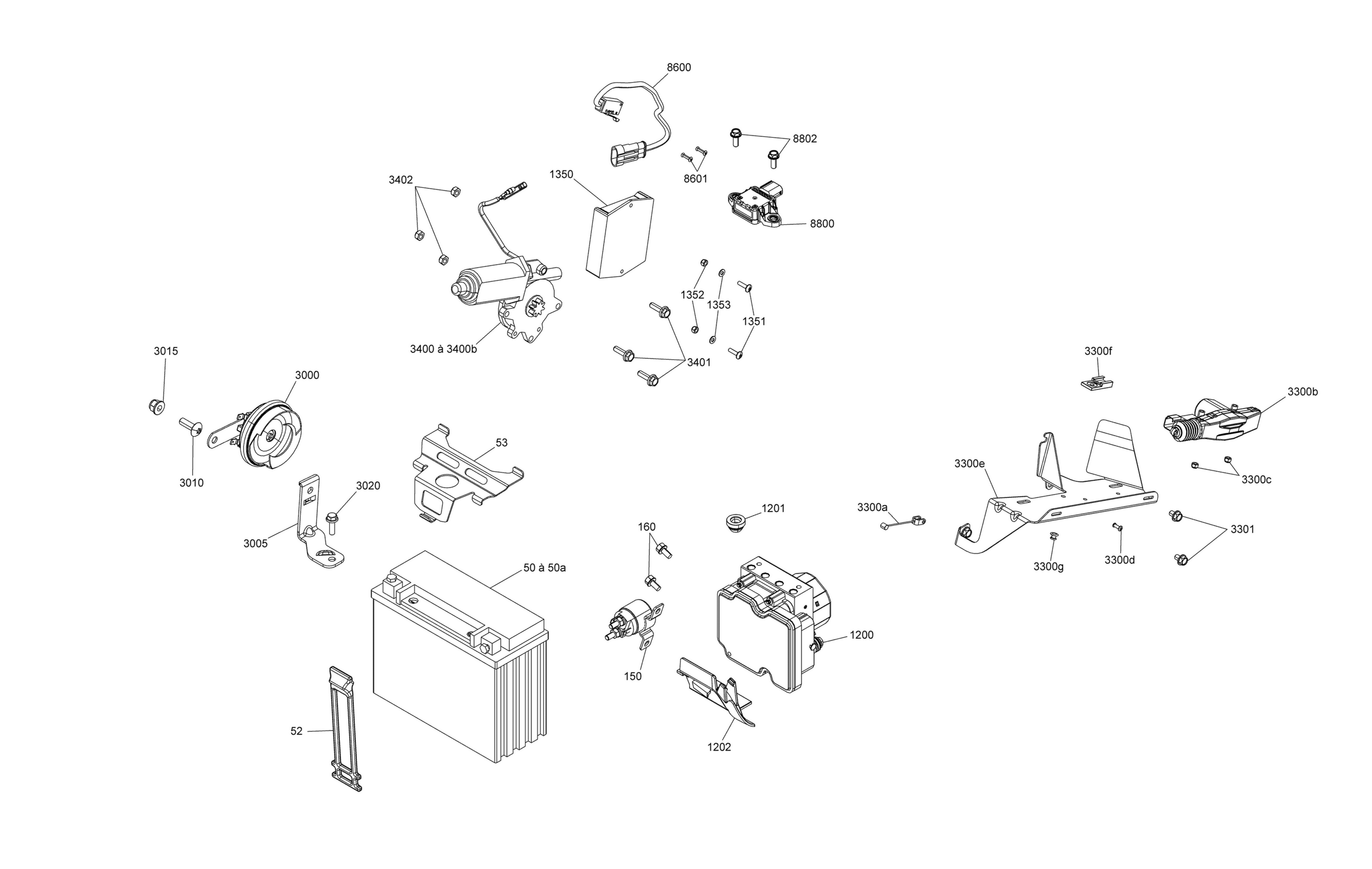 Схема узла: Electrical System Frame