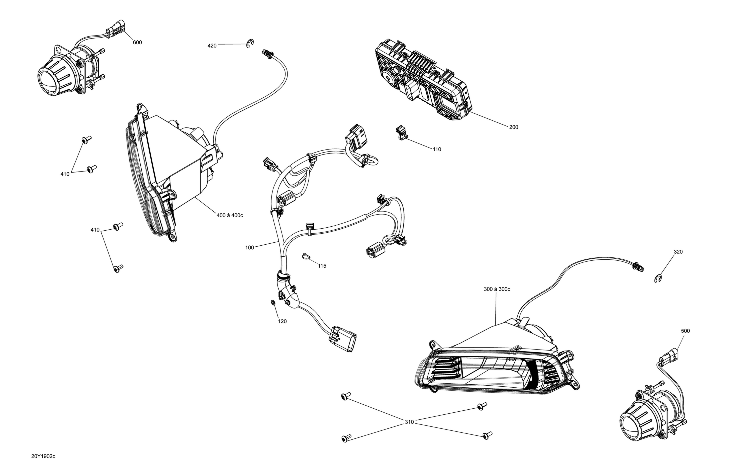 Схема узла: Electrical System Console
