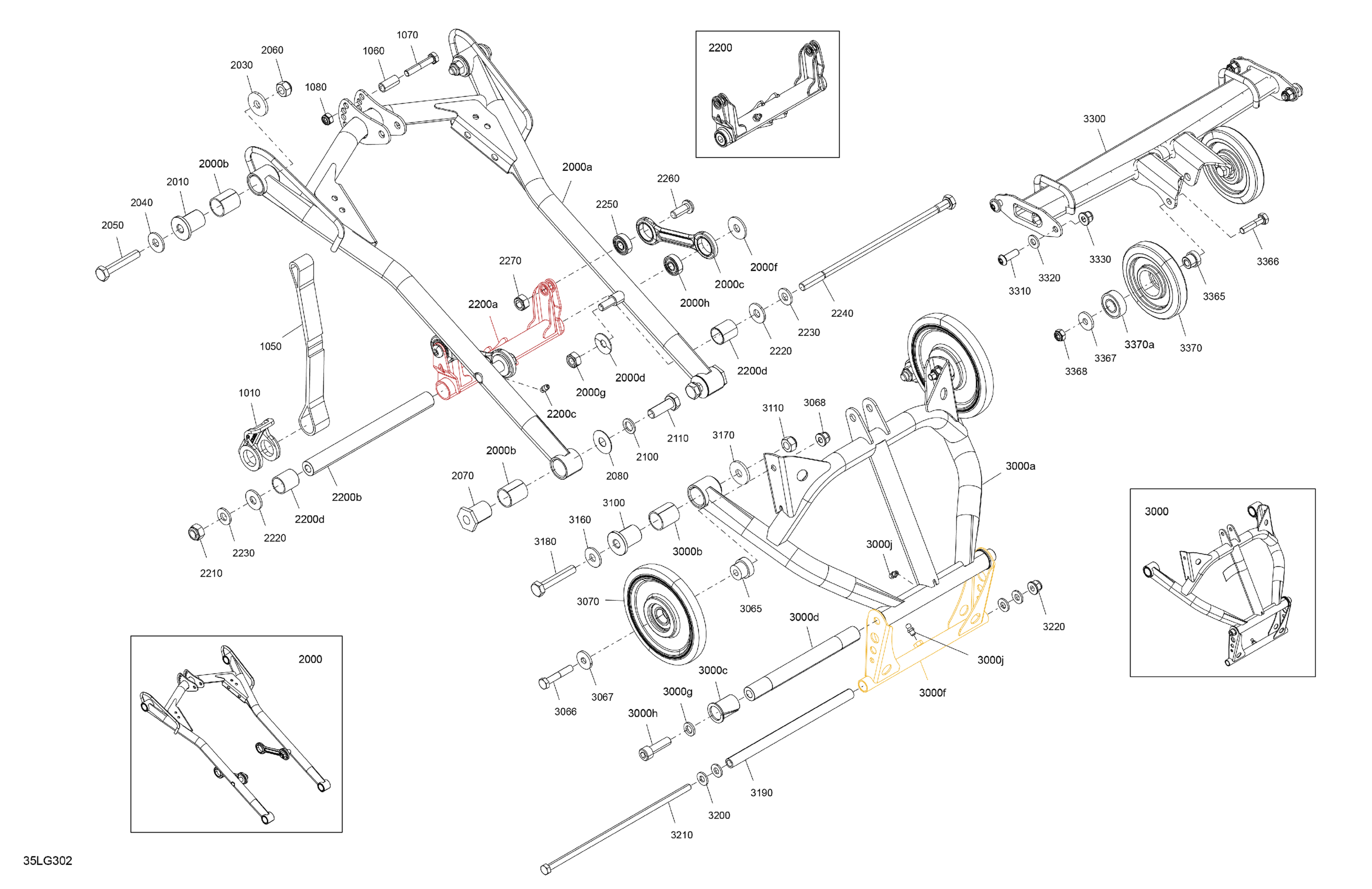 Suspension - Rear - Upper Section