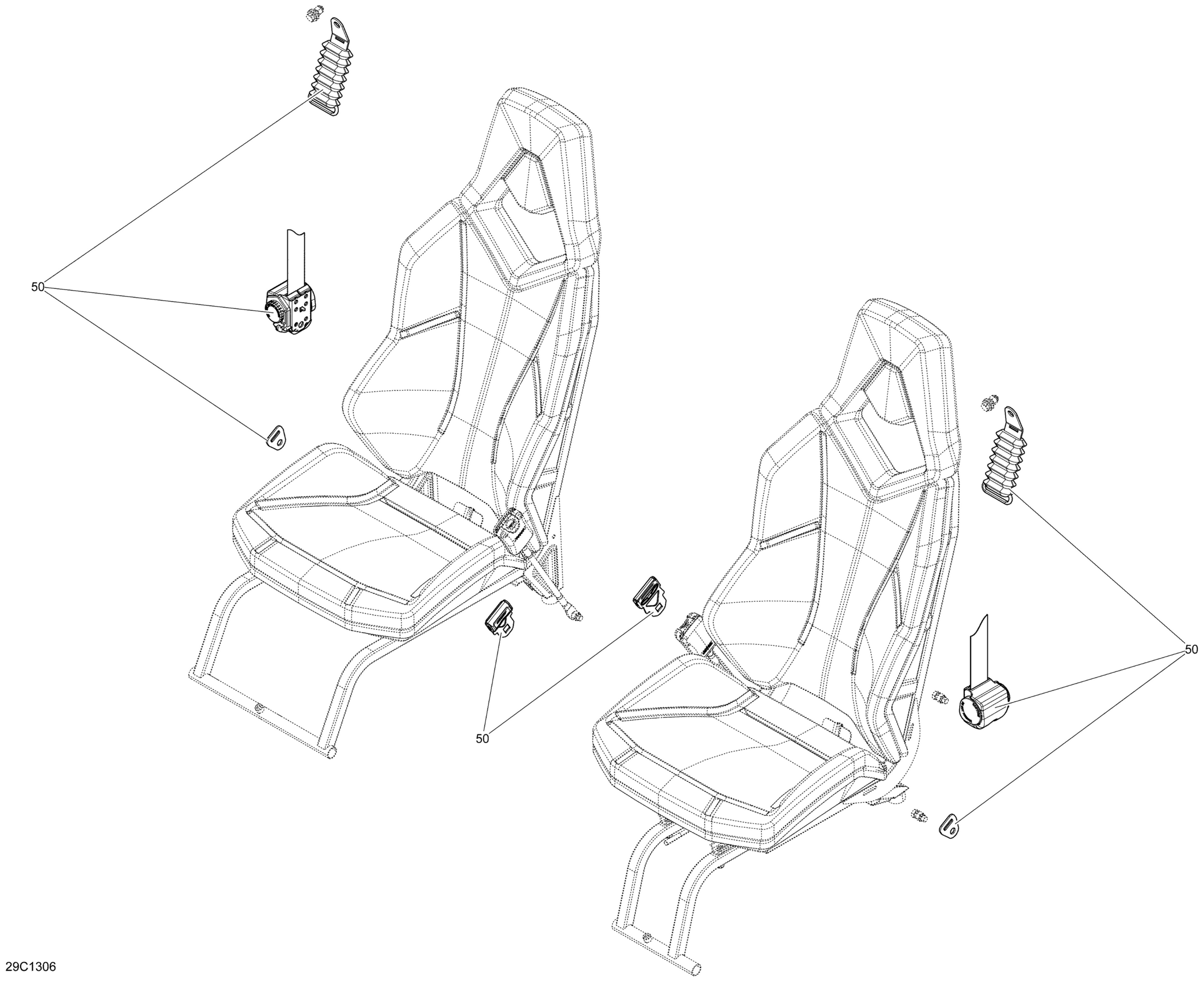 Схема узла: Seat